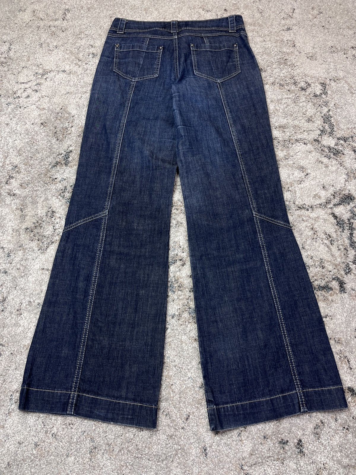 Vintage RICK CARDONA BAGGY 1990s BONDAGE PANTS - LOT № 3185 Size US 32 / EU 48 - 2 Thumbnail