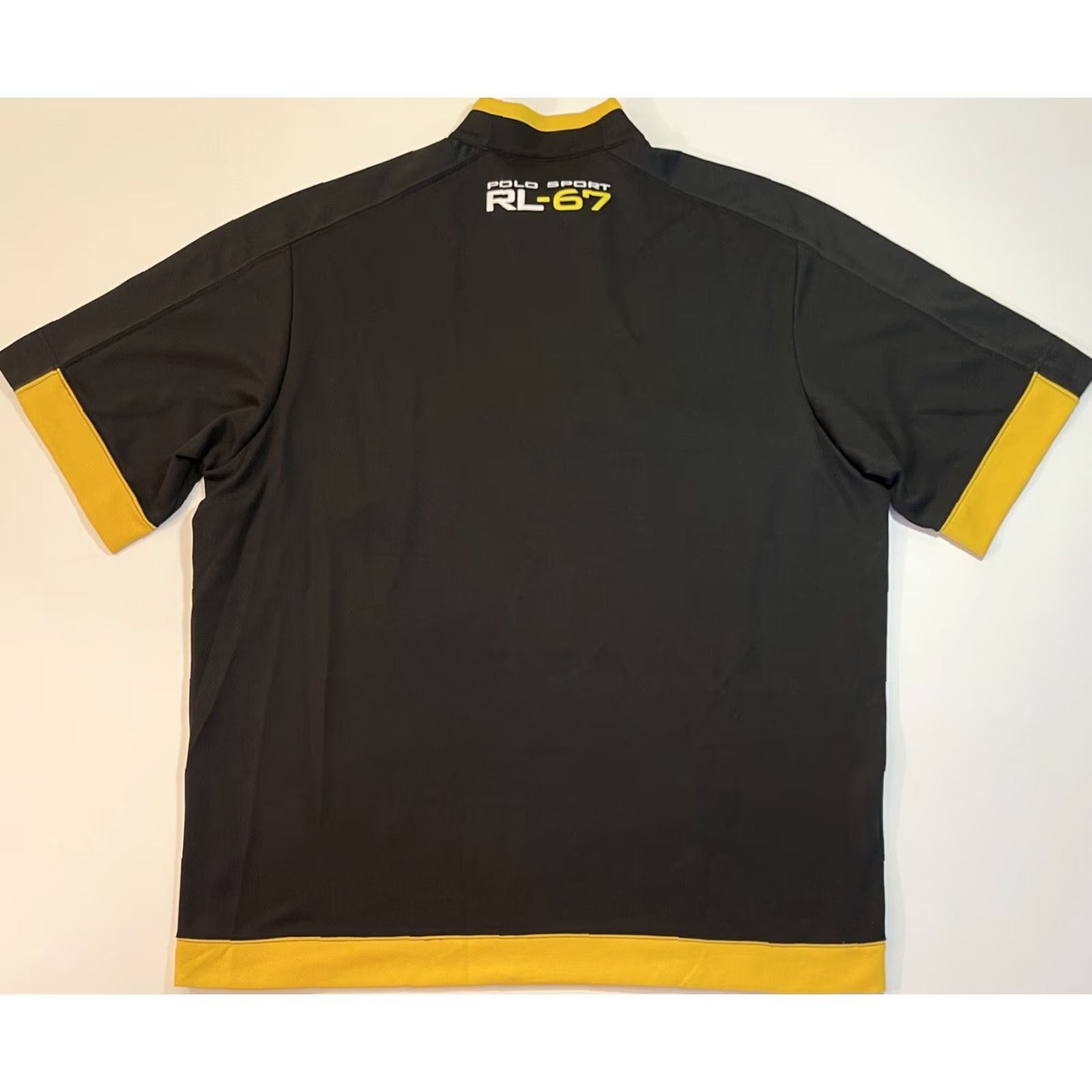 Vintage Ralph Lauren Polo Sport Performance Mens 1/4 Zip Gym Shirt XL Knit Polyester Activewear Regular Size US XL / EU 56 / 4 - 4 Thumbnail
