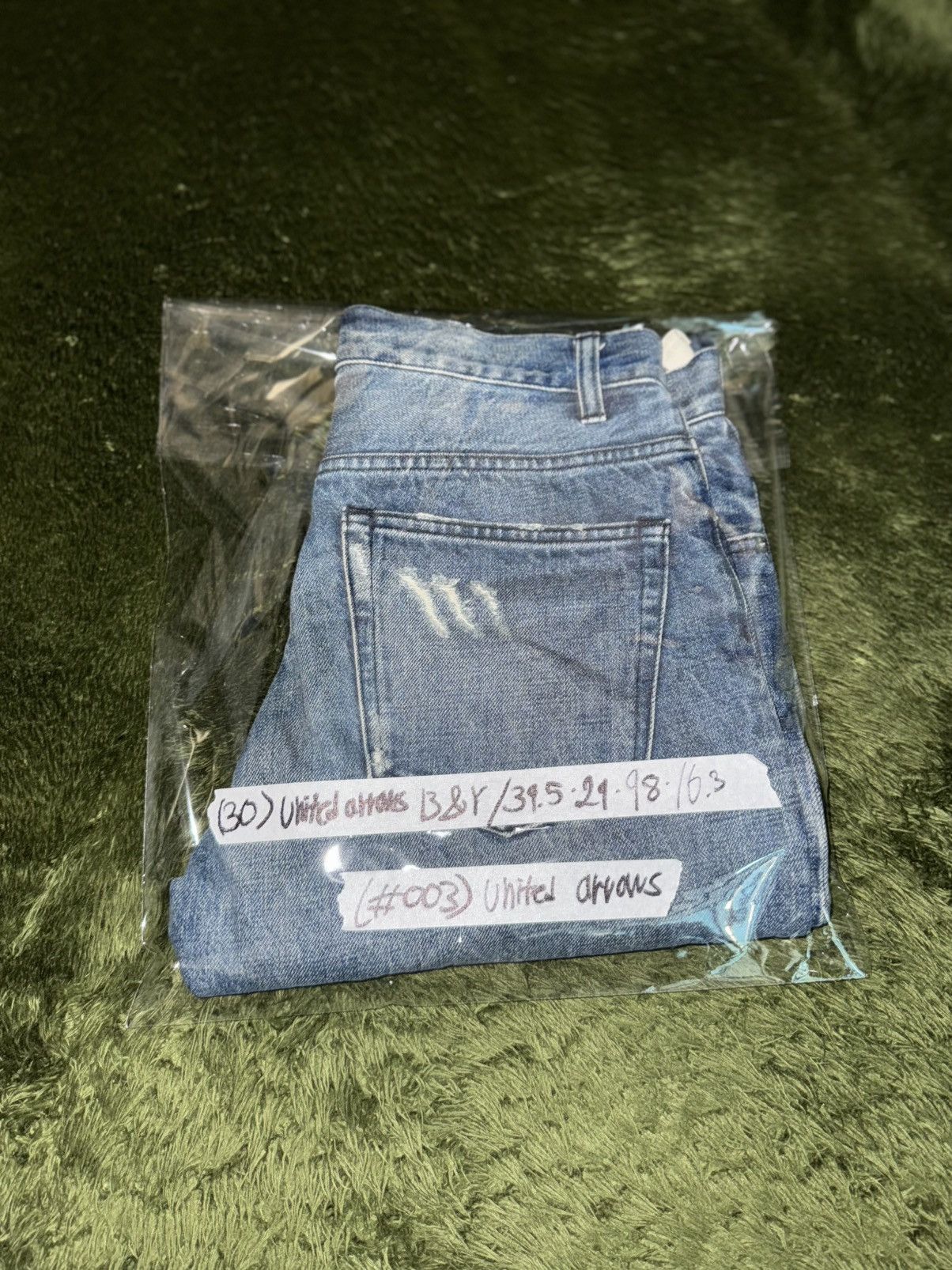 United Arrows [30] United Arrows Beauty & Youth repaired detail denim Size US 30 / EU 46 - 13 Thumbnail