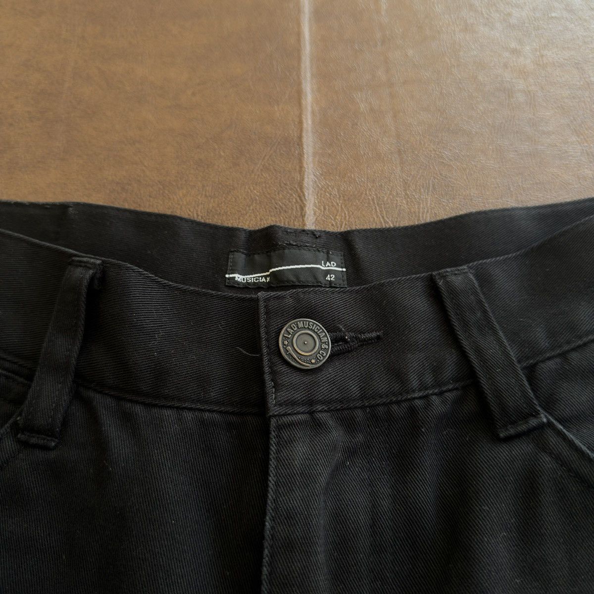 Lad Musician Mega Wide Leg Flare Denim Jeans Size US 28 / EU 44 - 4 Thumbnail