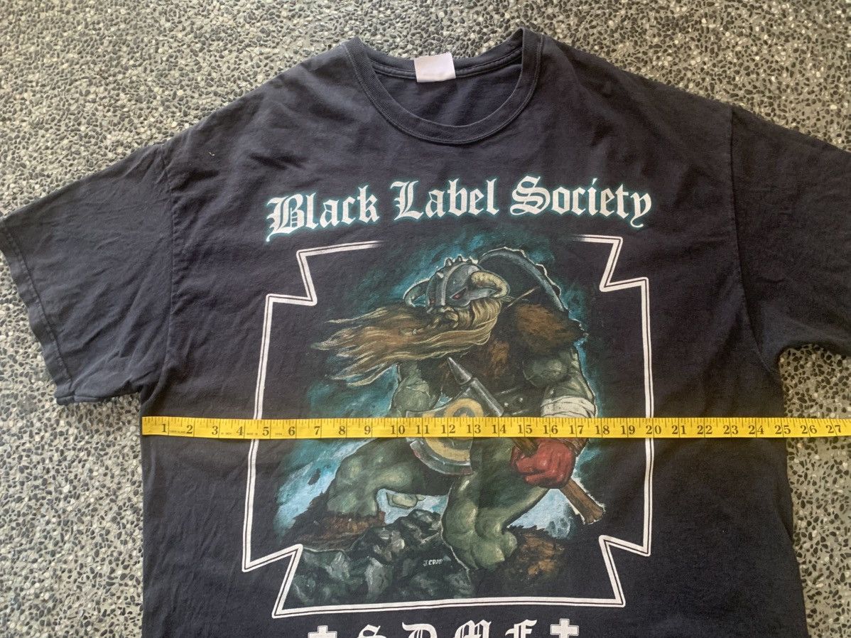 Band Tees × Vintage Vintage Black Label Society Heavy Metal Band T shirt Size US XXL / EU 58 / 5 - 7 Thumbnail