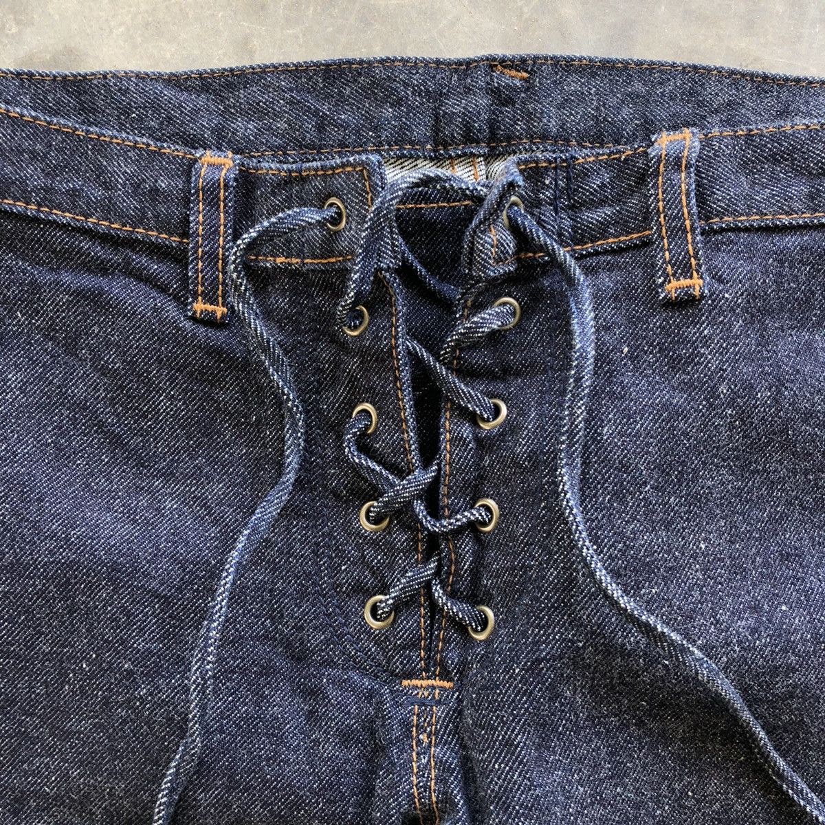 Hysteric Glamour × Japanese Brand HYSTERIC GLAMOUR Blue Flare Jeans Size 30" / US 8 / IT 44 - 6 Thumbnail