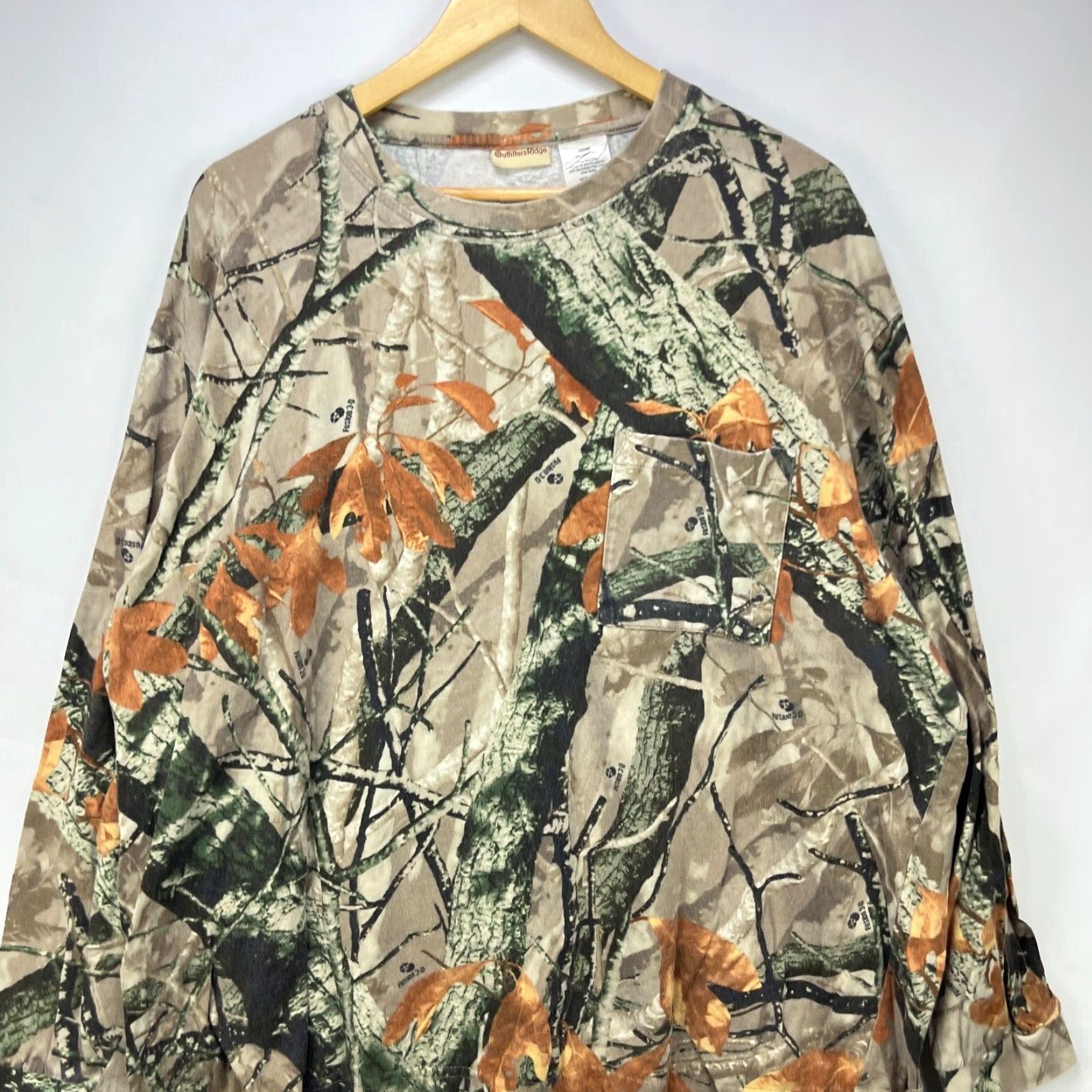 Vintage VINTAGE Real Tree Camo Long Sleeve Shirt 3XL Size US XXL / EU 58 / 5 - 2 Thumbnail