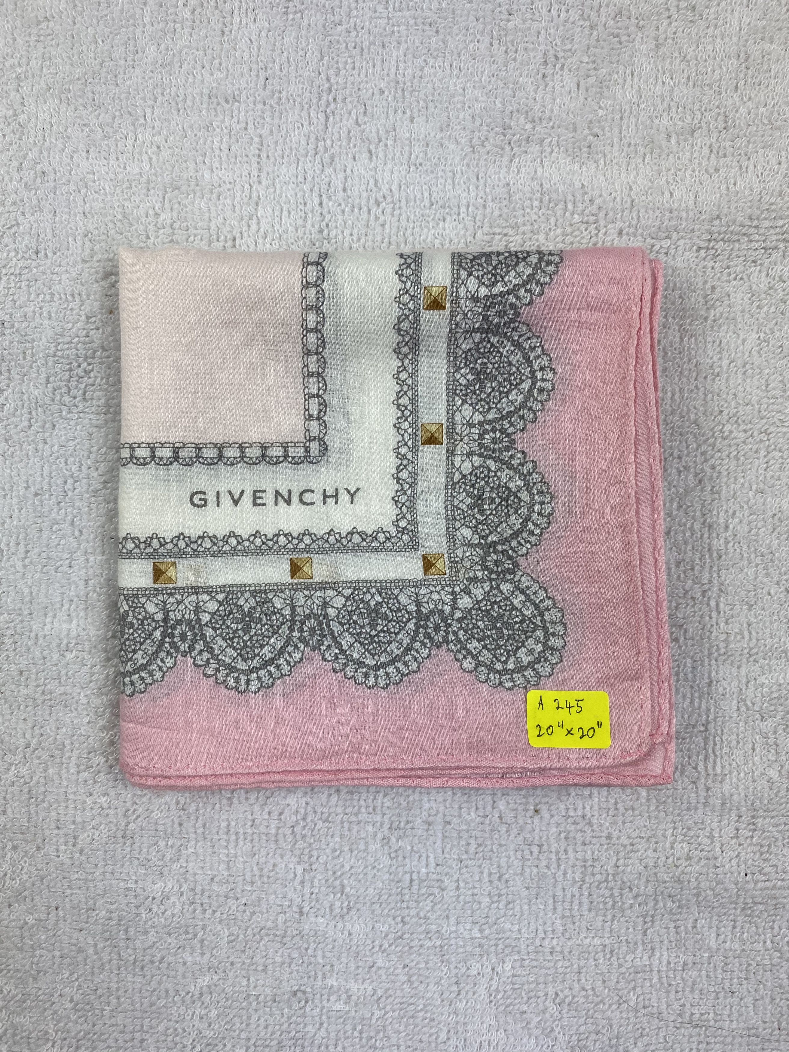Vintage Givenchy Handkerchief / Bandana / Neckerchief Size ONE SIZE - 6 Thumbnail