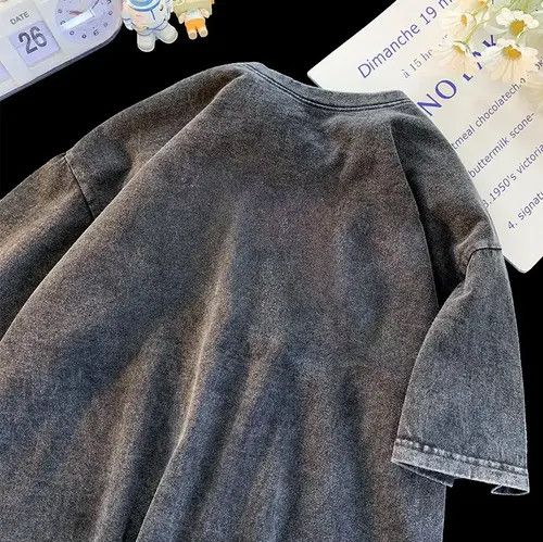 VIBE Street Vintage Washed Fine Print XL Short Sleeve T-Shirt Size US XL / EU 56 / 4 - 8 Thumbnail