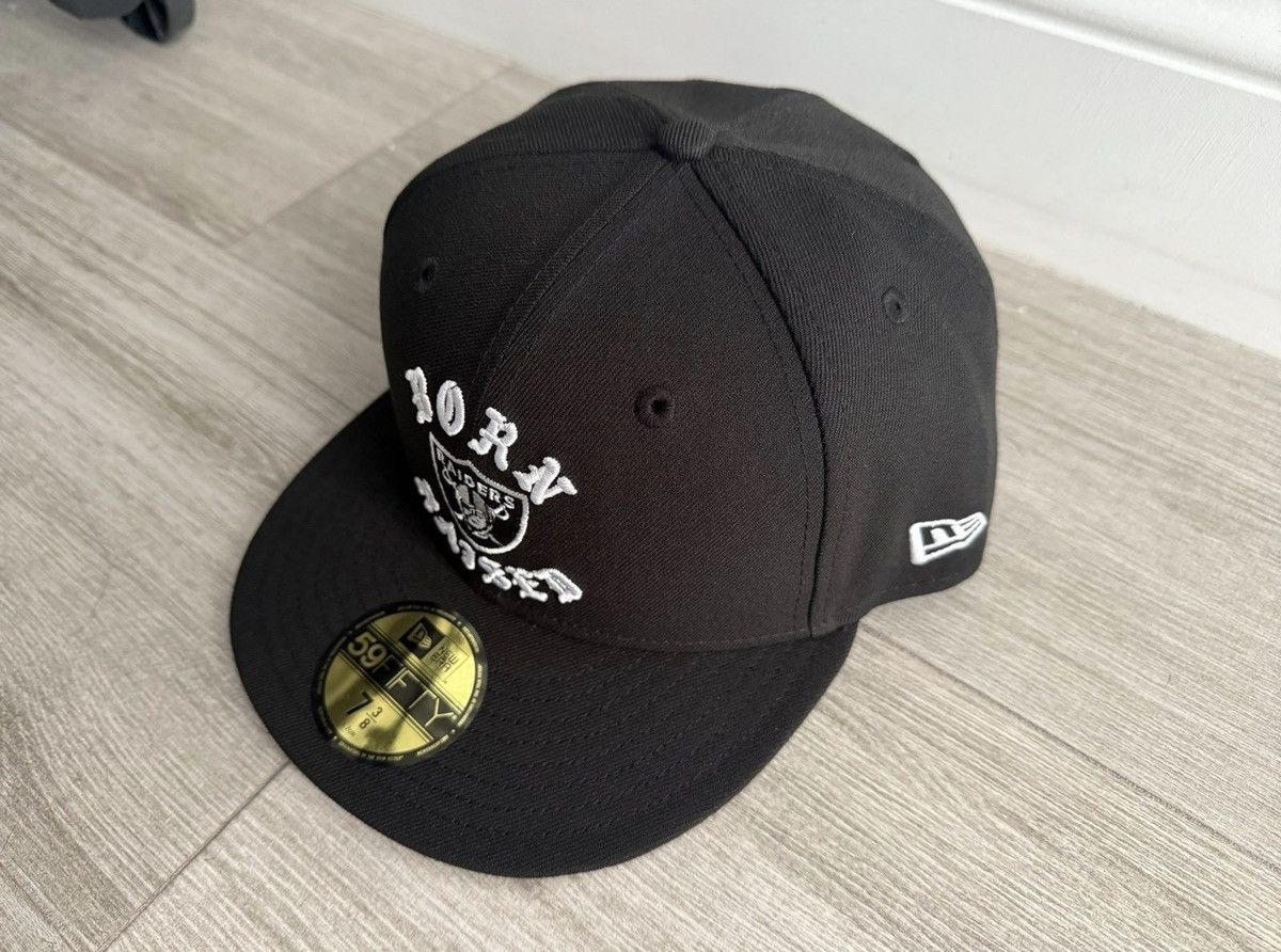 Born X Raised × NFL × New Era Las Vegas Raiders BORN X RAISED New Era Rocker Fitted 7 3/8 Size ONE SIZE - 5 Thumbnail