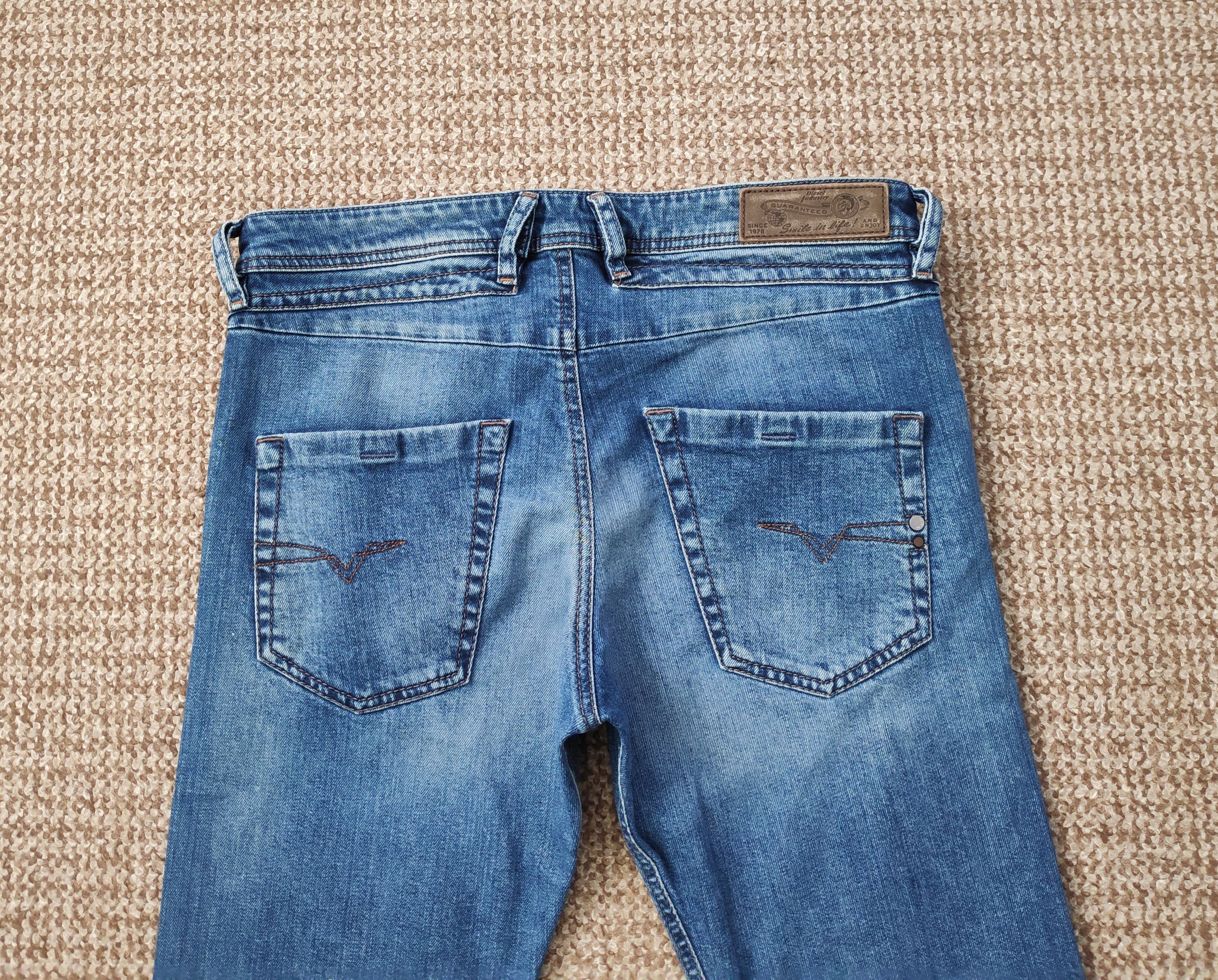 Diesel Diesel Belther Denim Jeans Regular Slim Tapered sz W30 L30 Size US 30 / EU 46 - 4 Thumbnail