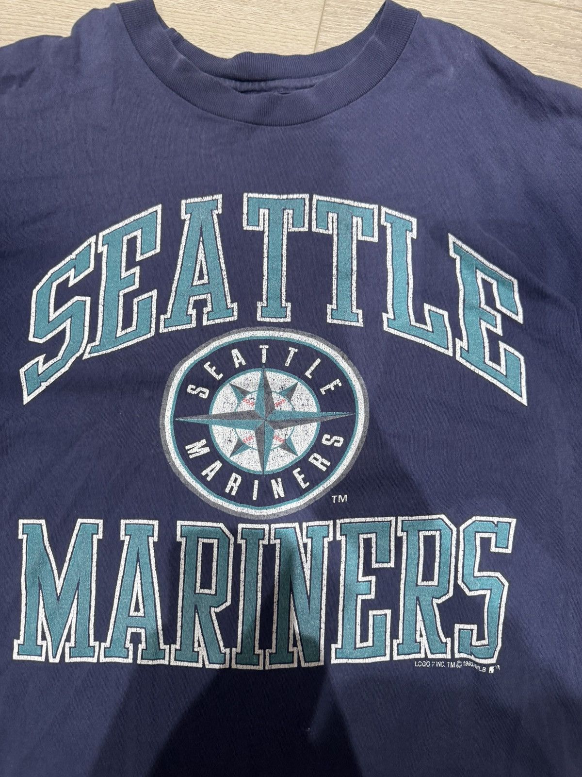 Vintage Vintage Seattle Mariners Baseball Tee Size US L / EU 52-54 / 3 - 3 Thumbnail