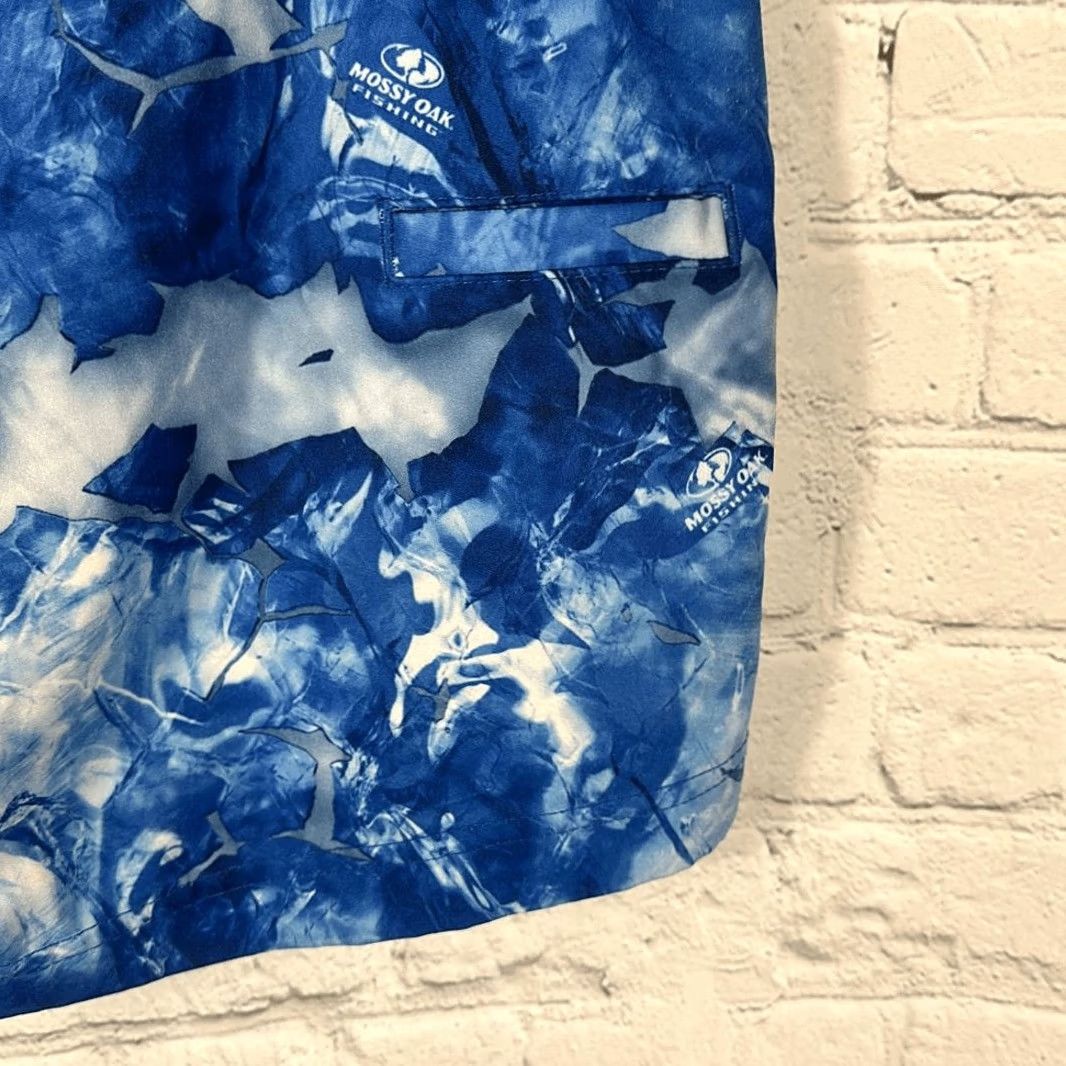 Vintage Huk Pursuit Mossy Oak Fracture Boardshort Men's 30 Blue H2000138 Boardshorts Size US 30 / EU 46 - 5 Thumbnail