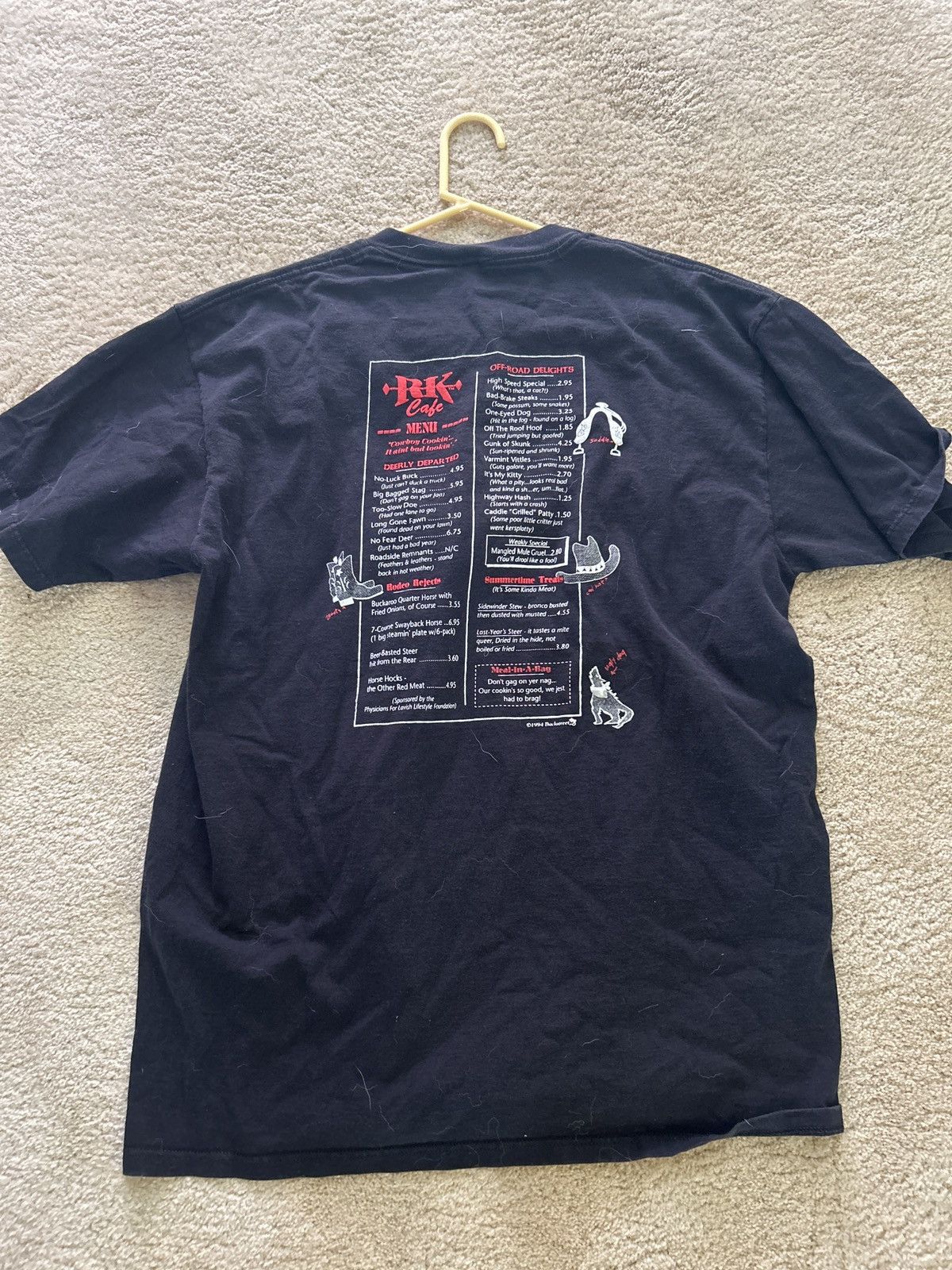 Jerzees Roadkill Cafe Shirt Size US XL / EU 56 / 4 - 2 Thumbnail
