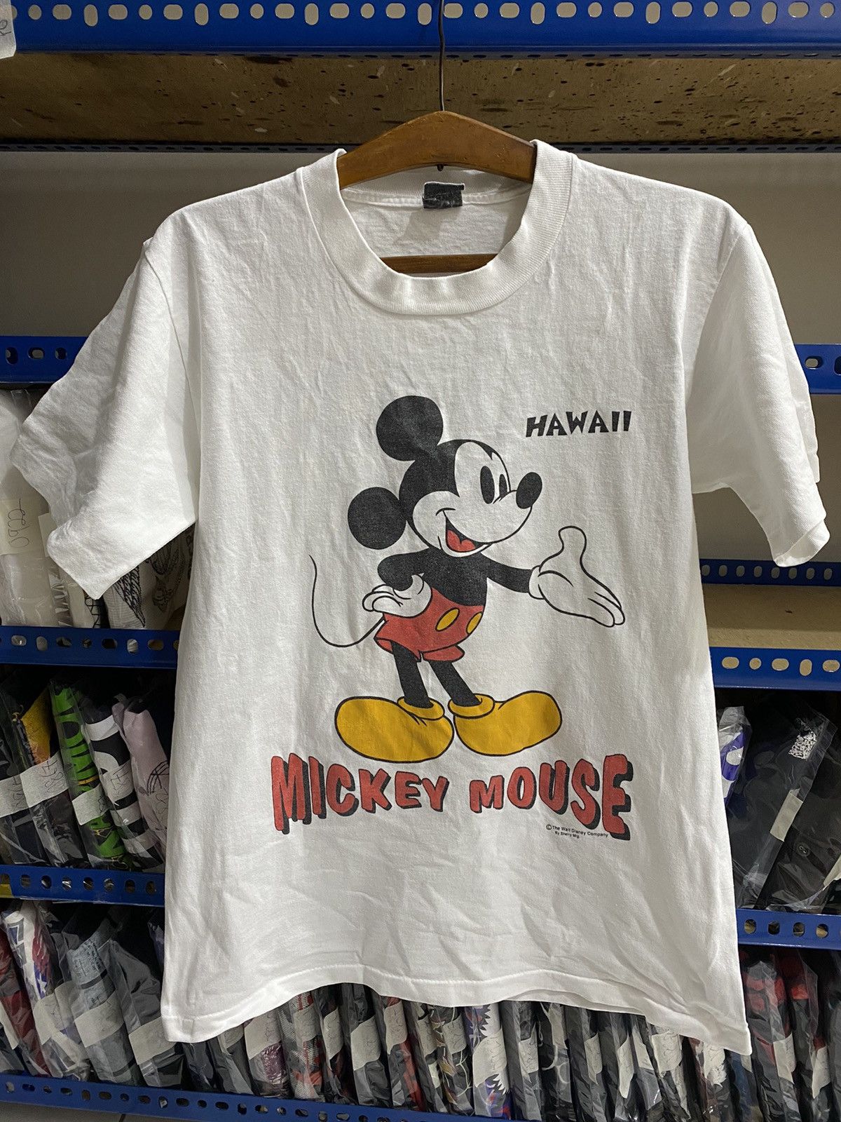 Velva Sheen MICKEY MOUSE VINTAGE TSHIRT Size US S / EU 44-46 / 1 - 1 Thumbnail