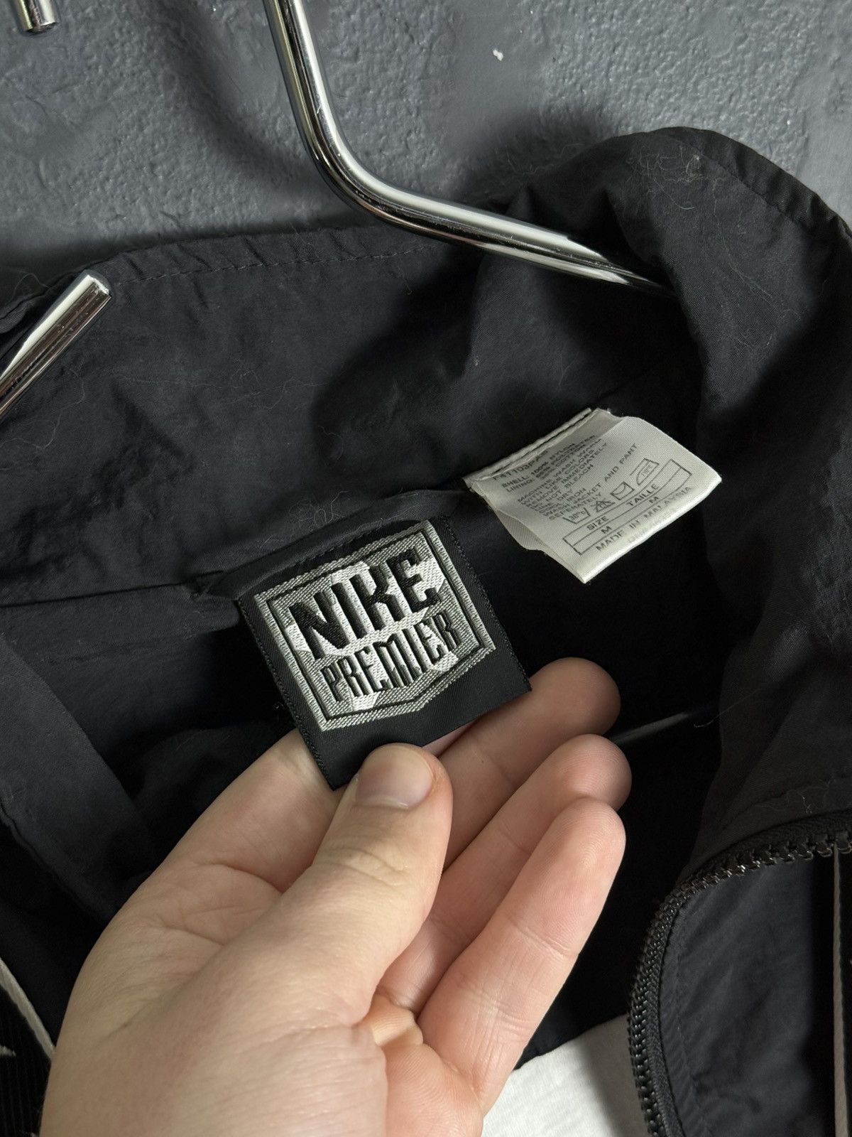 Vintage Nike Premier Vintage y2k Big Logo Swoosh Light Track Jacket Size US M / EU 48-50 / 2 - 14 Thumbnail