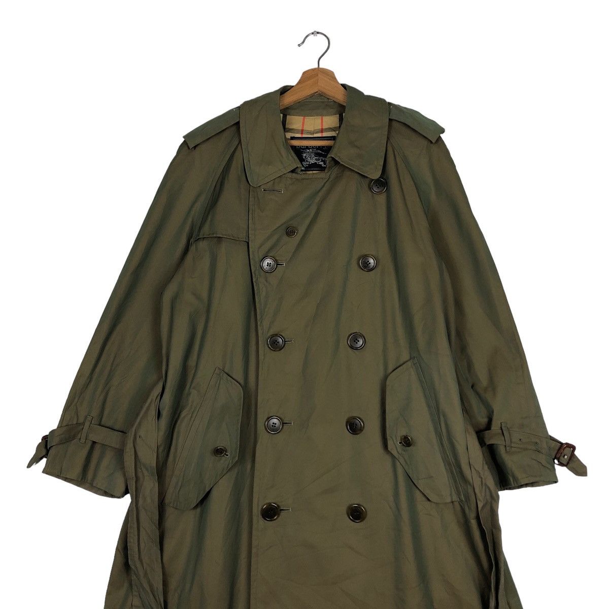 Burberry 🔥Vintage Burberrys Long Jacket Roped Bondage Nova Check Size US M / EU 48-50 / 2 - 4 Thumbnail