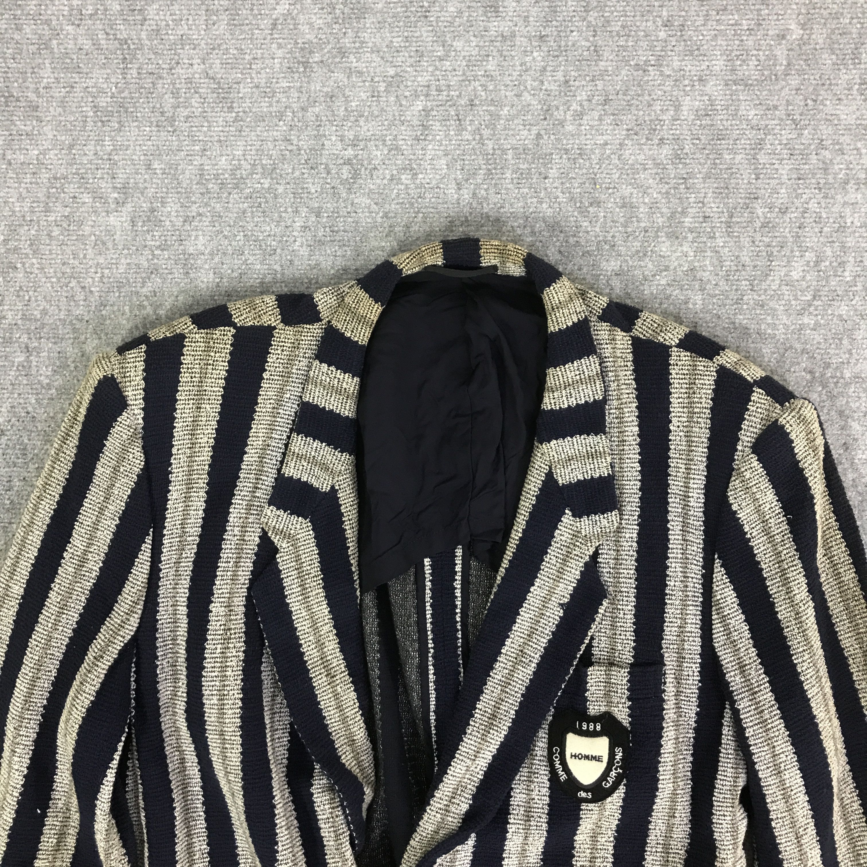 Comme des Garcons 1988 COMME DES GARCONS HOMME BLAZER JACKET K112B6 Size US L / EU 52-54 / 3 - 2 Thumbnail