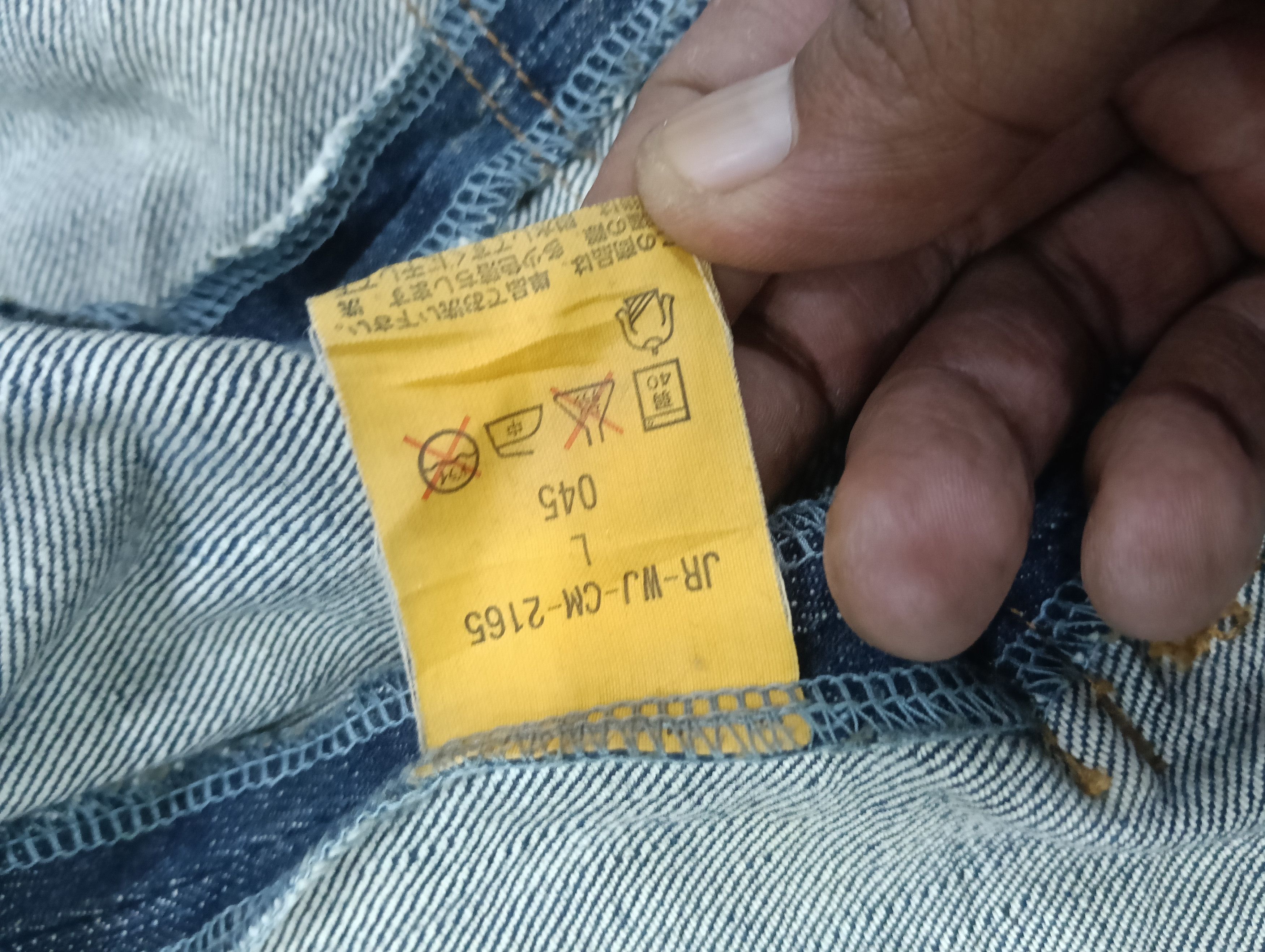 Polo Ralph Lauren × RRL Ralph Lauren × Ralph Lauren Vintage Ralph Lauren Denim Jacket Like Blazer Size L / US 10 / IT 46 - 10 Thumbnail