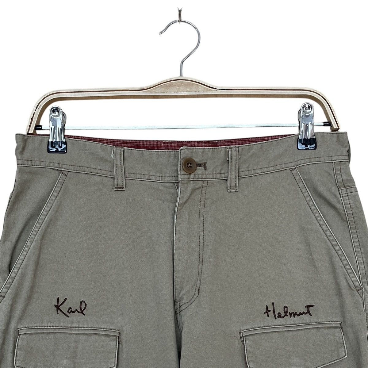 Japanese Brand × Karl Helmut × Vintage Vintage Japanese Brand Karl Helmut Tactical Pants 2000s Size US 28 / EU 44 - 7 Thumbnail
