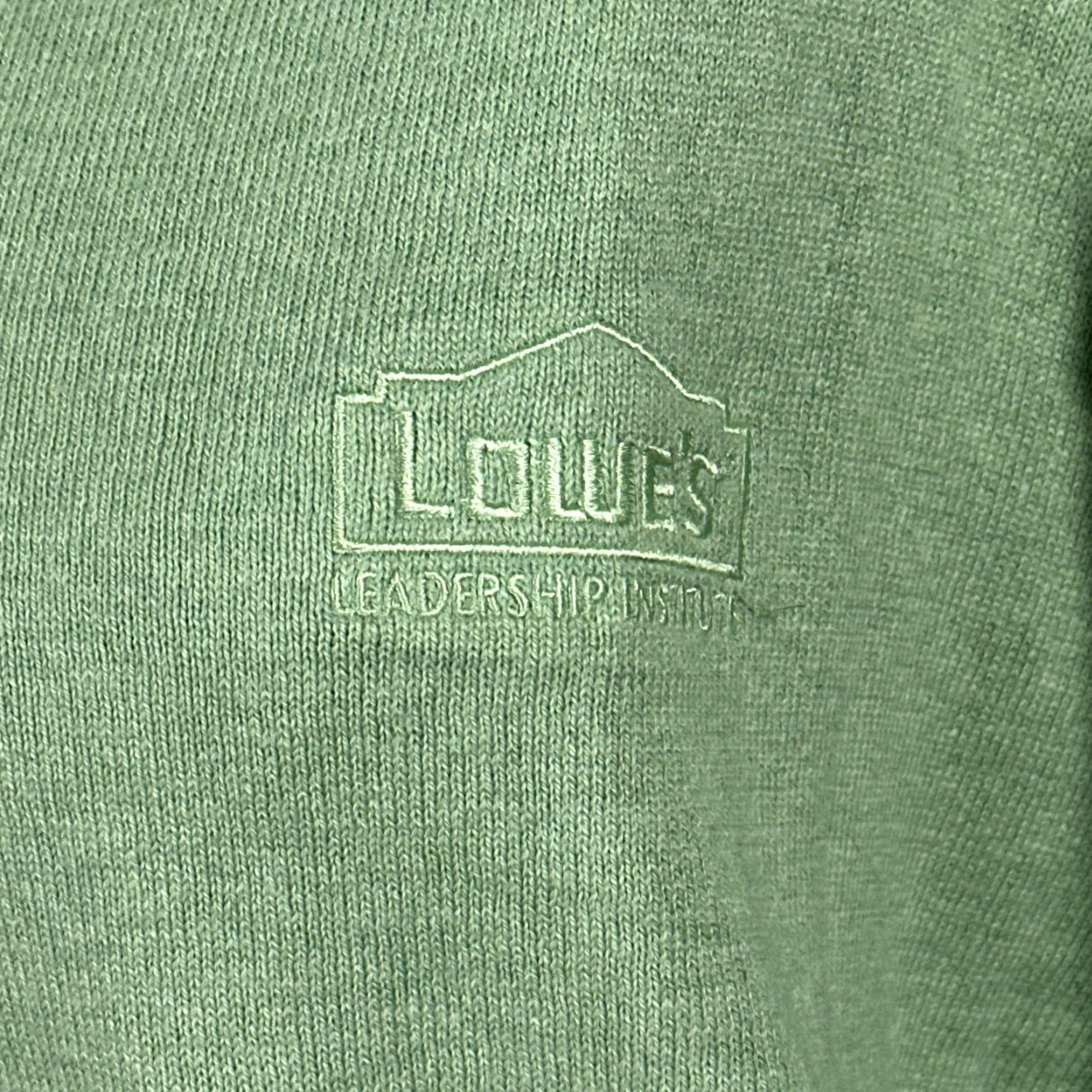 Peter Millar PETER MILLAR Sweater Mens Large Mint Green V-Neck Cotton Cashmere Pullover MS13S10 Size US L / EU 52-54 / 3 - 3 Thumbnail