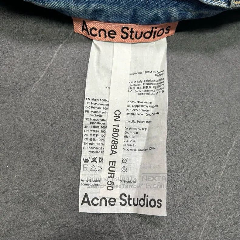 Acne Studios Acne Studios Whisker Mud-Dyed Distressed Denim Pants Size US 34 / EU 50 - 7 Thumbnail