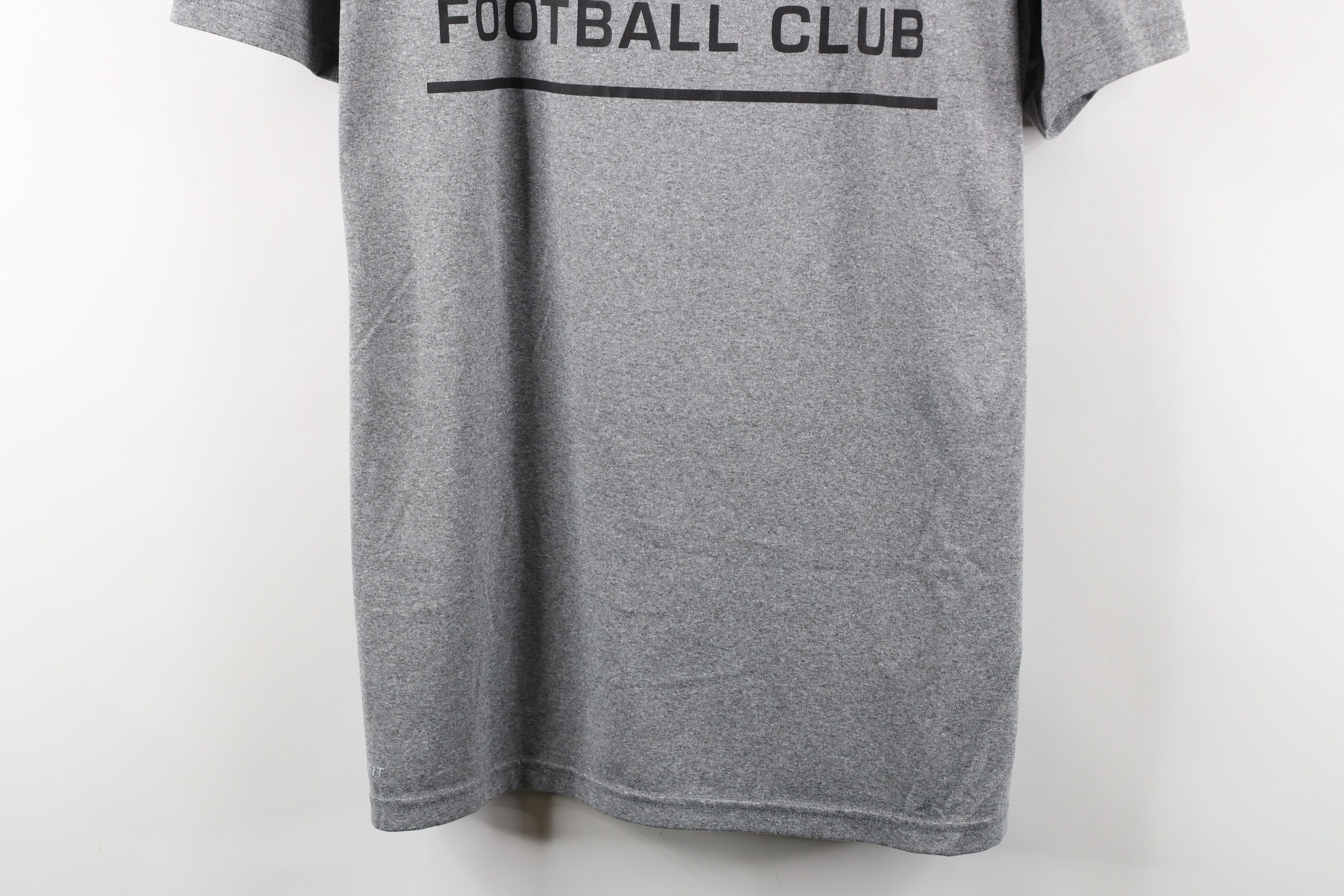 Nike × Vintage Nike City FC Football Club Soccer Futbol T-Shirt Gray Size US XL / EU 56 / 4 - 3 Thumbnail