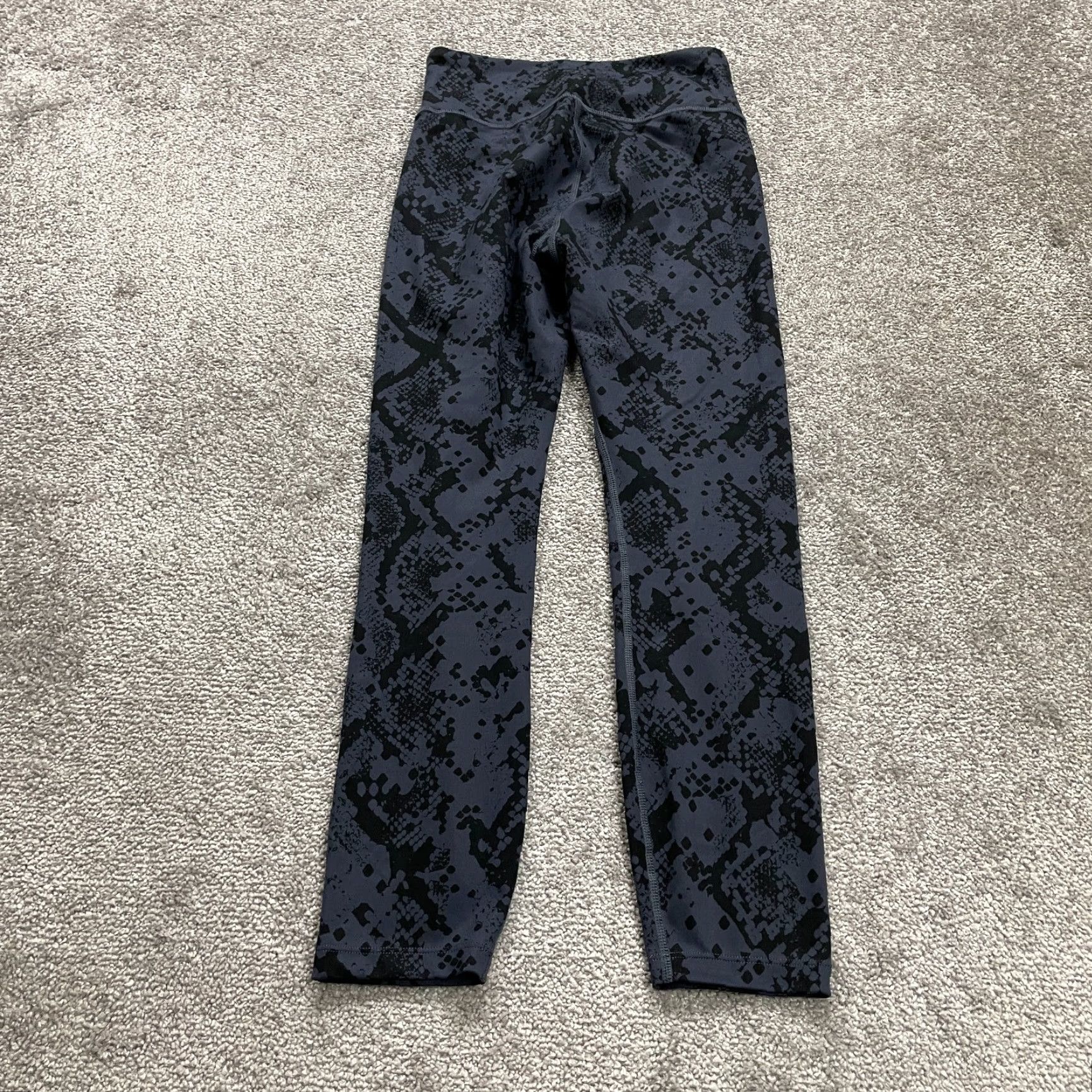 Skin JoyLab Leggings Womens XS Blue Snake Skin Pocket Compression Athletic 24x24"} Size 26" / US 2 / IT 38 - 2 Thumbnail