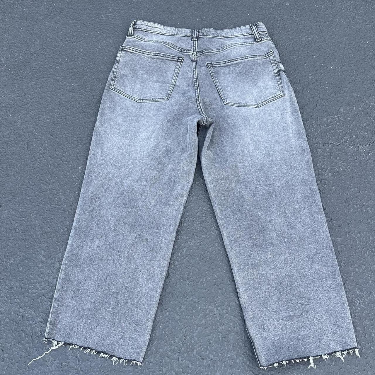 Japanese Brand × Levi's × Vintage SUPER Baggy Grey Denim Acid Wash Vintage Grunge Mens 32 Size US 32 / EU 48 - 4 Thumbnail