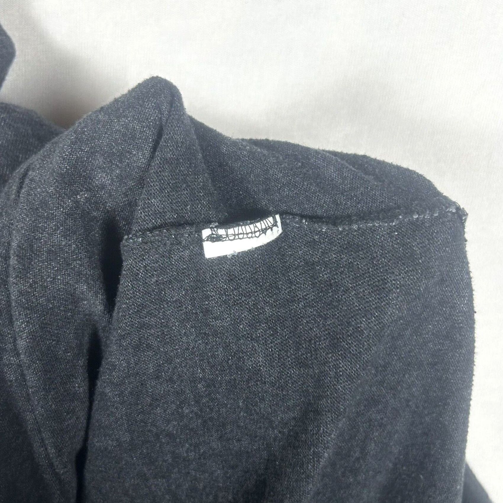 Prana prAna Sweater Women's Large Charcoal Gray Cowl Neck Knit Lightweight Size L / US 10 / IT 46 - 3 Thumbnail