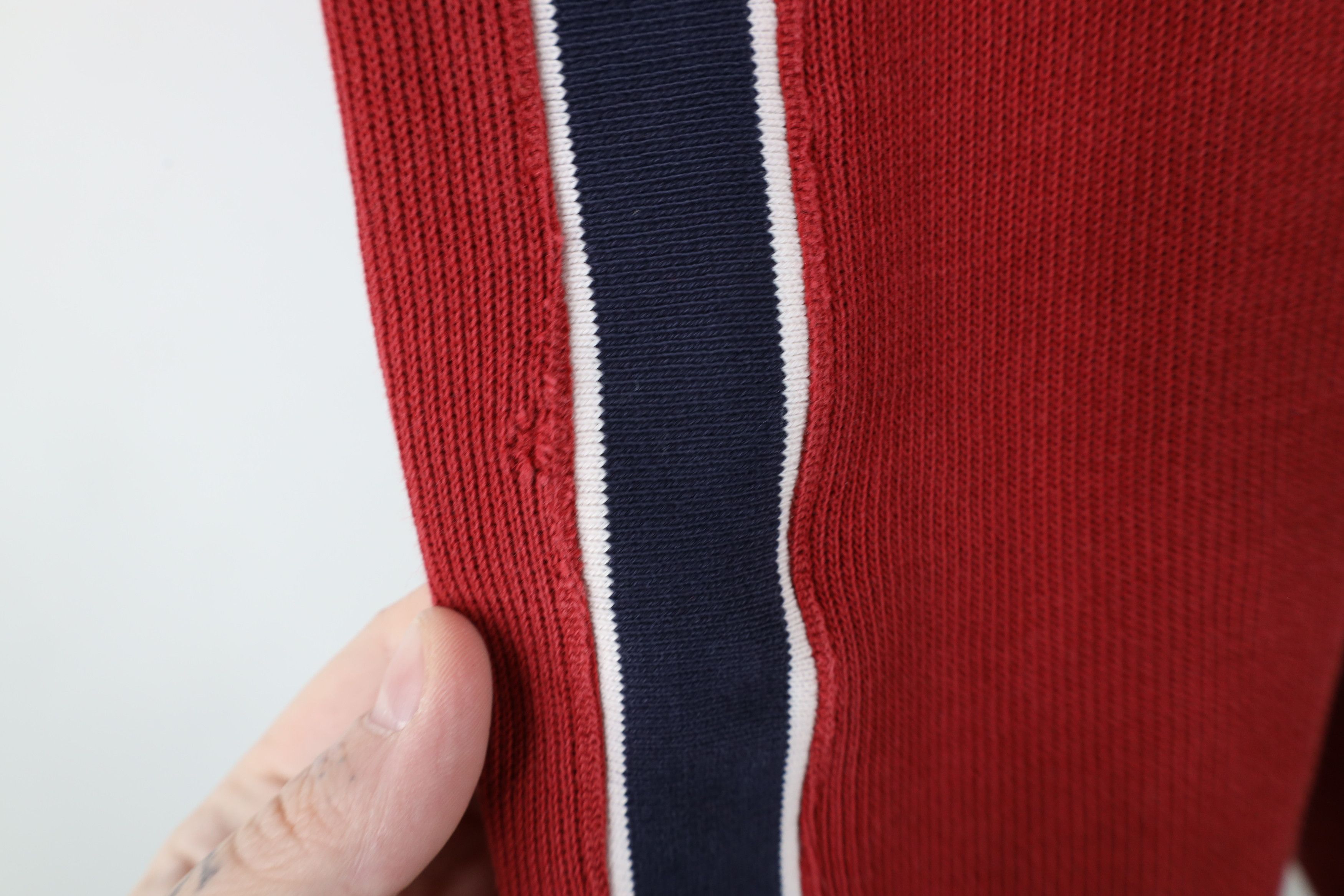 J.Crew × Vintage Vintage 90s J Crew Cotton Ribbed Knit Long Sleeve T-Shirt Size US L / EU 52-54 / 3 - 7 Thumbnail