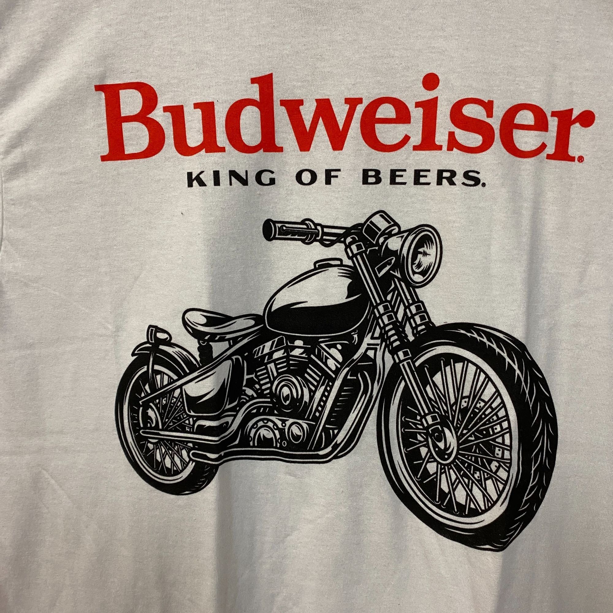 Budweiser Budweiser PacSun Biker Vintage-Style Motorcycle Graphic T-Sh Size US M / EU 48-50 / 2 - 2 Thumbnail