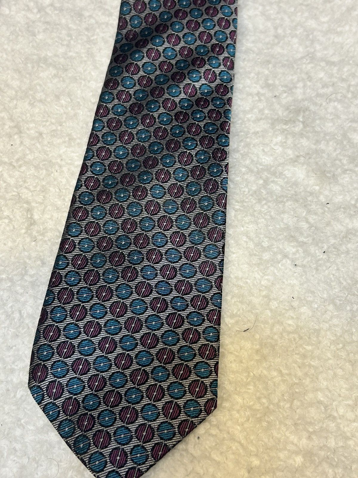 Balmain × Pierre Balmain × Vintage Balmain Dots Silk Tie Size ONE SIZE - 2 Thumbnail