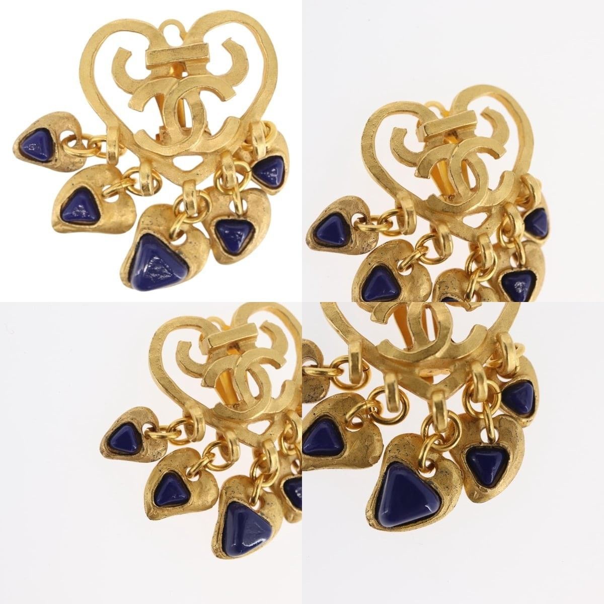Chanel Chanel Heart Coco Mark Earring Size ONE SIZE - 5 Thumbnail