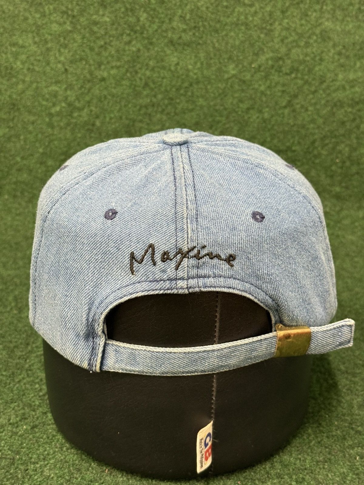 Vintage Vintage Hallmark Maxine Dont Worry Be Crabby Denim Hat Size ONE SIZE - 3 Thumbnail
