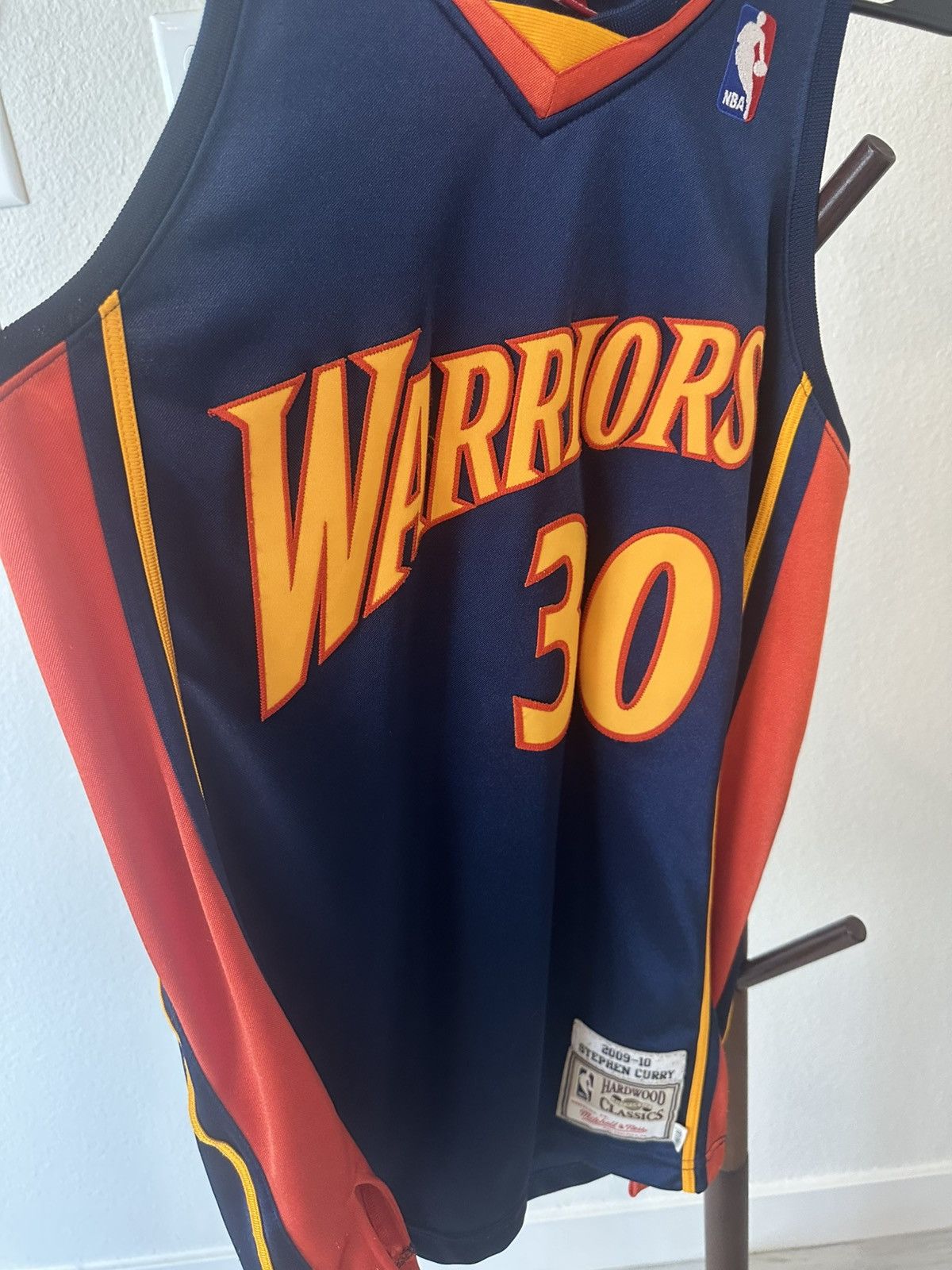 Mitchell & Ness Hardwood Classics Mitchell & Ness- Warriors Jersey Size US M / EU 48-50 / 2 - 7 Thumbnail