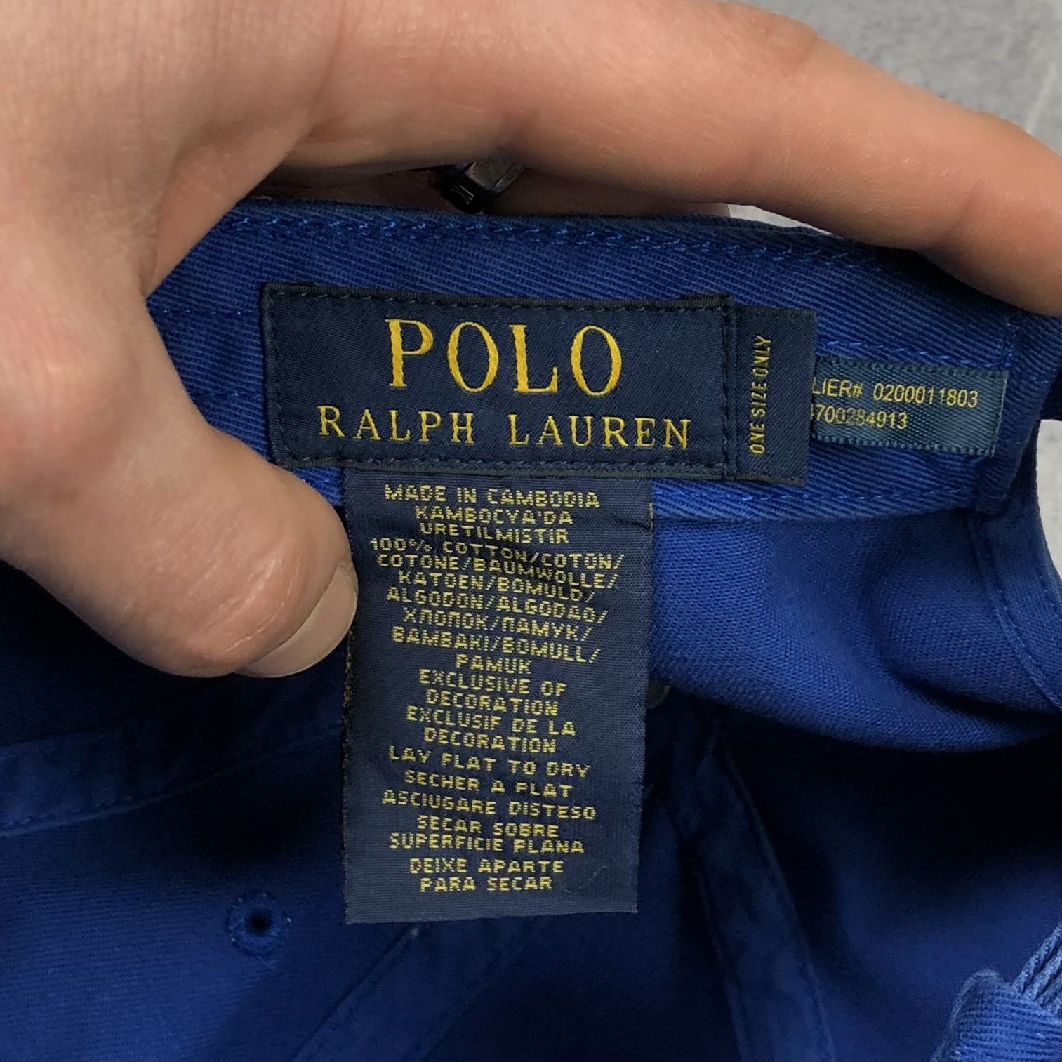 Polo Ralph Lauren Polo Ralph Lauren Cap Size ONE SIZE - 9 Thumbnail