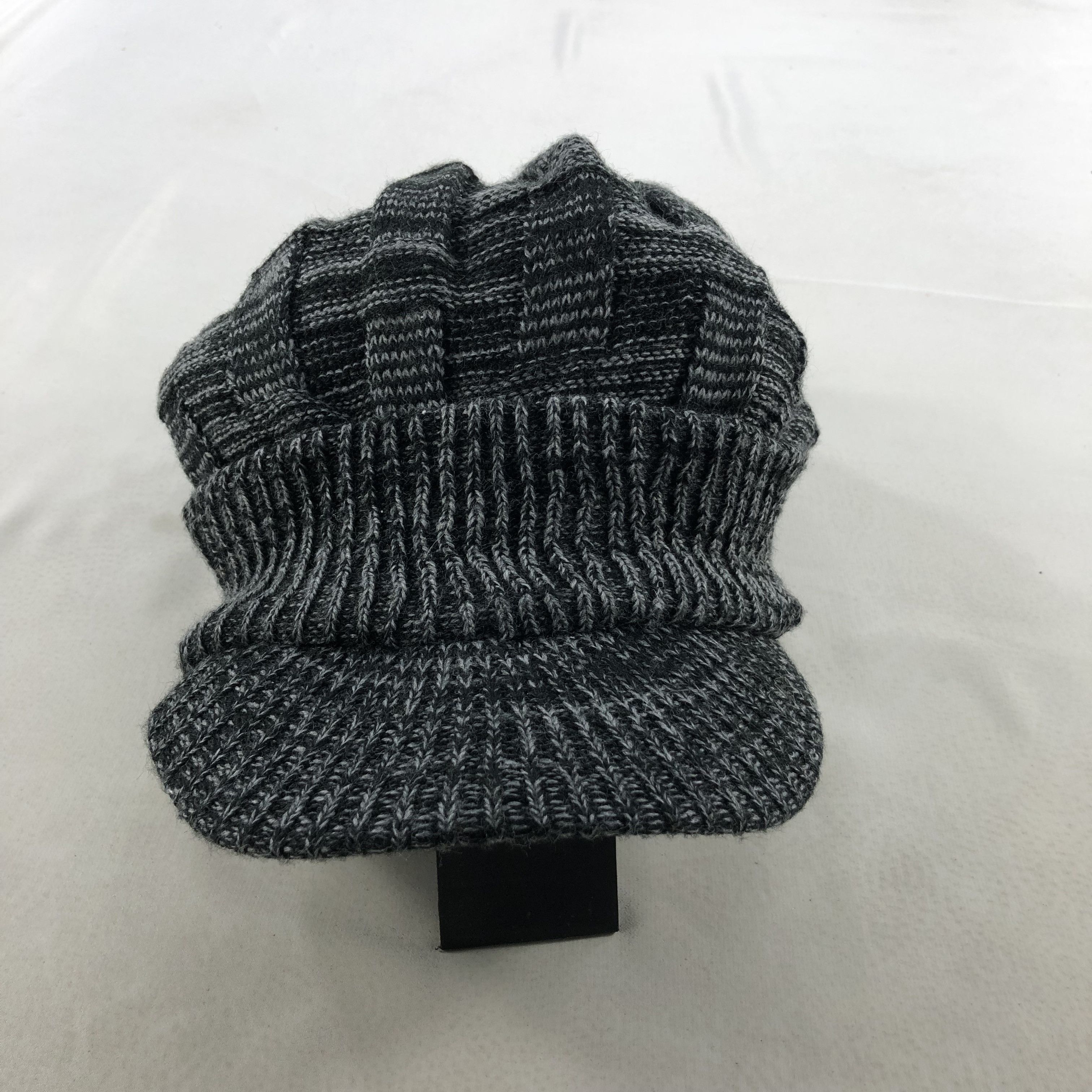 Vintage Unknown Knitted Winter Slouchy Hat Snowcap Beanie B113 Size ONE SIZE - 2 Thumbnail