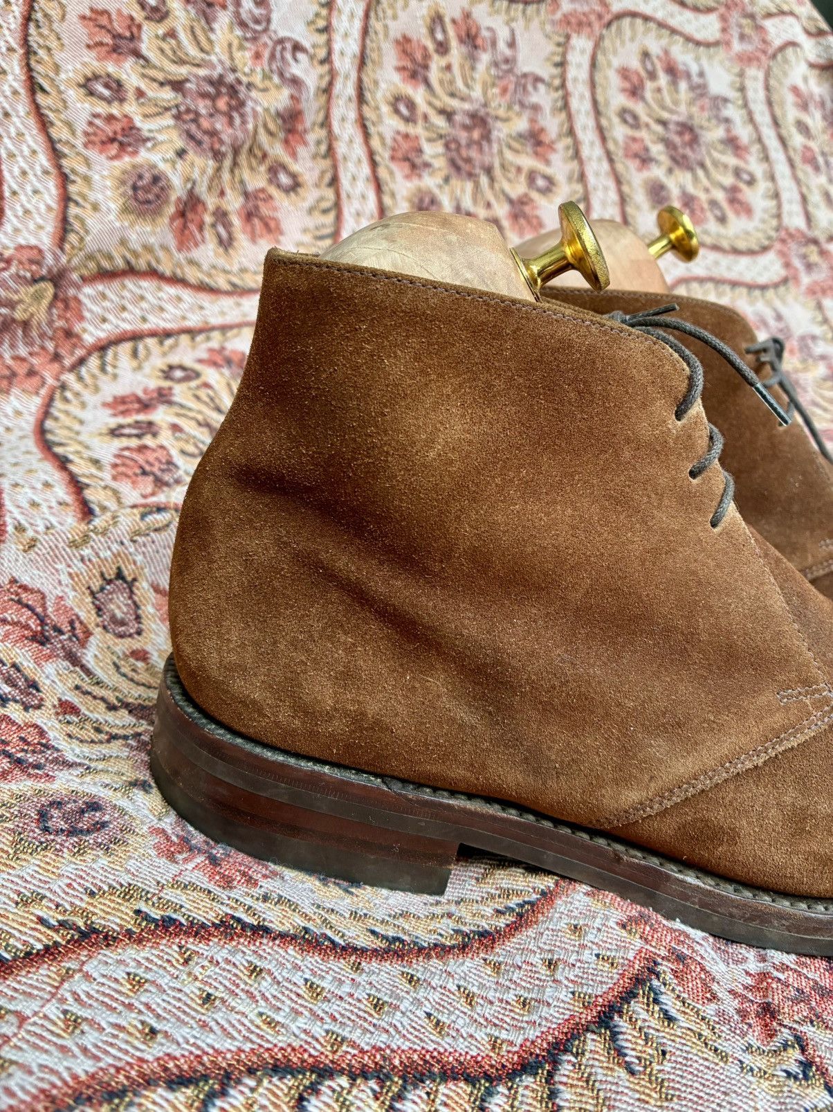 Other LUDWIG GORTZ MADE IN UK TOBBACCO SUEDE CHUKKA DESERT BOOTS Size US 8.5 / EU 41-42 - 7 Thumbnail
