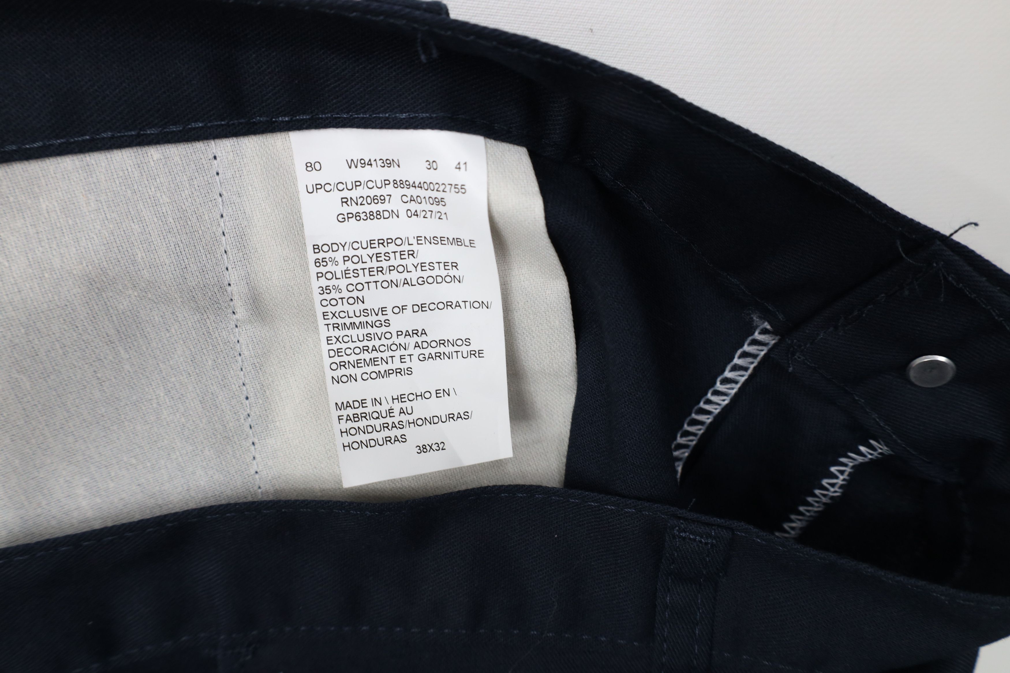 Dickies Deadstock Vintage Y2K Dickies Dungaree Pants Workwear Blue Size US 38 / EU 54 - 7 Thumbnail