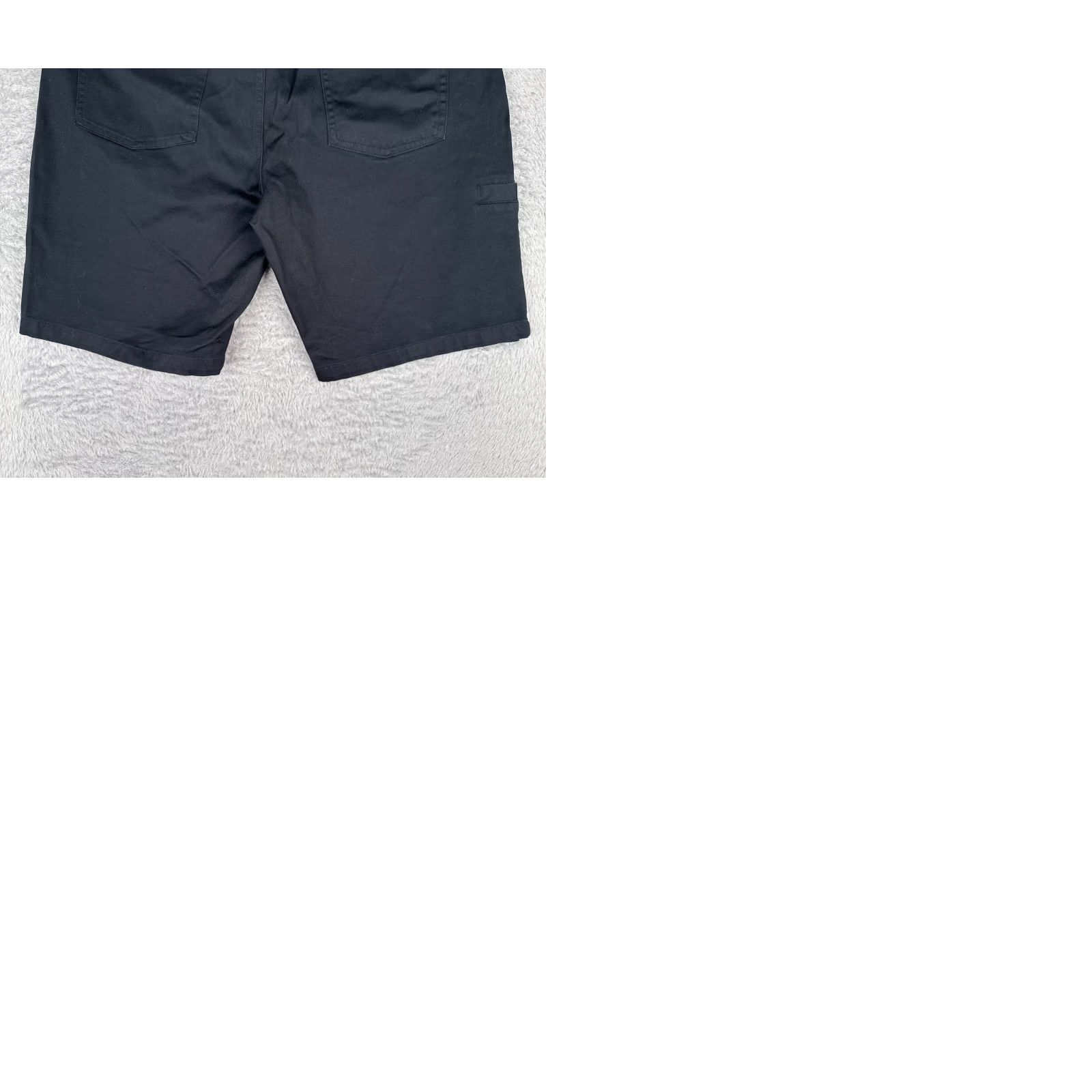 Vintage Pepsi PM-SHORT Cotton Blend Uniform Shorts Adult 38 Black Blue Pockets Men Work 10" Size US 38 / EU 54 - 10 Thumbnail