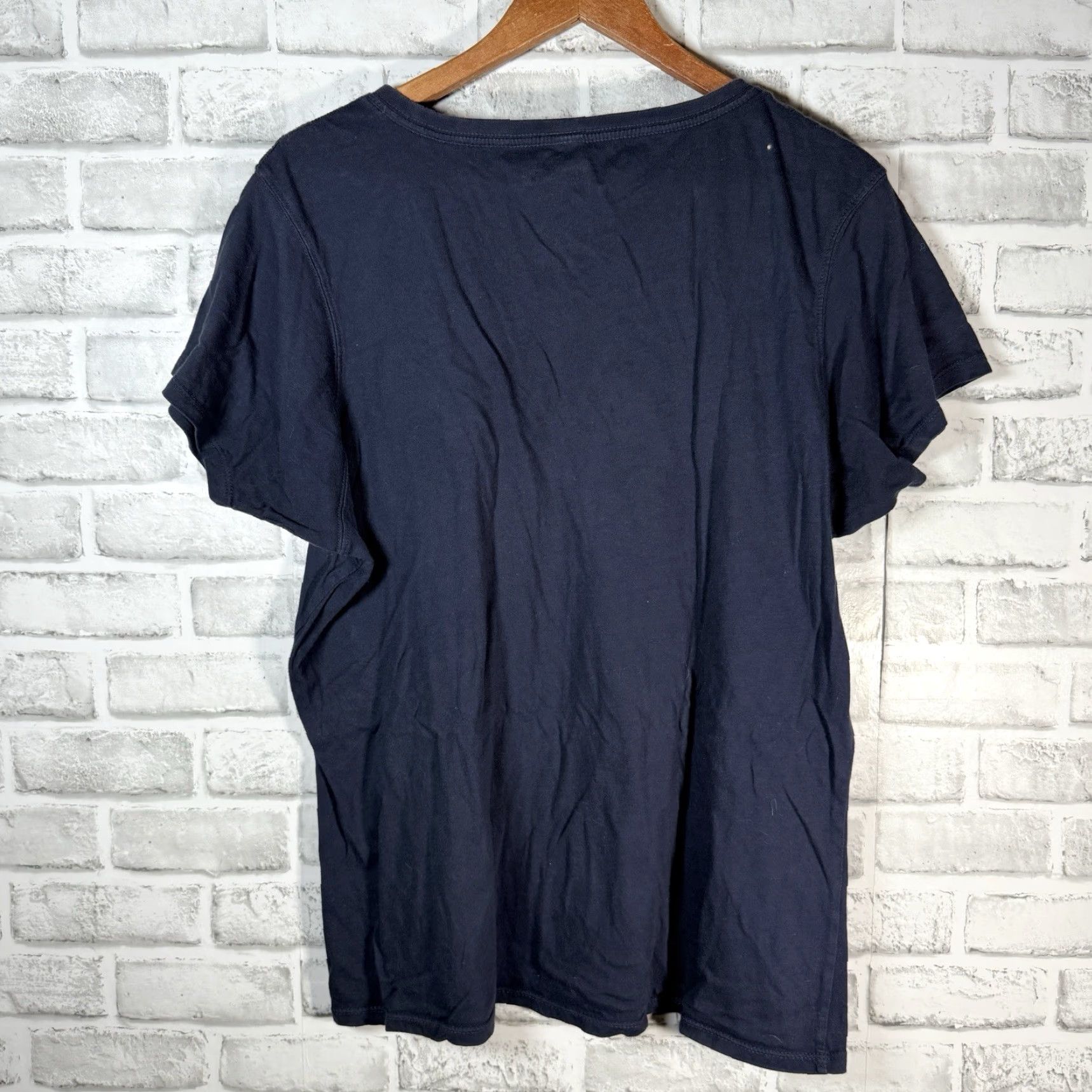 Outdoor Research Outdoor Research 100% Organic Cotton Blue V-Neck T-Shirt Men's Size L Size US L / EU 52-54 / 3 - 5 Thumbnail