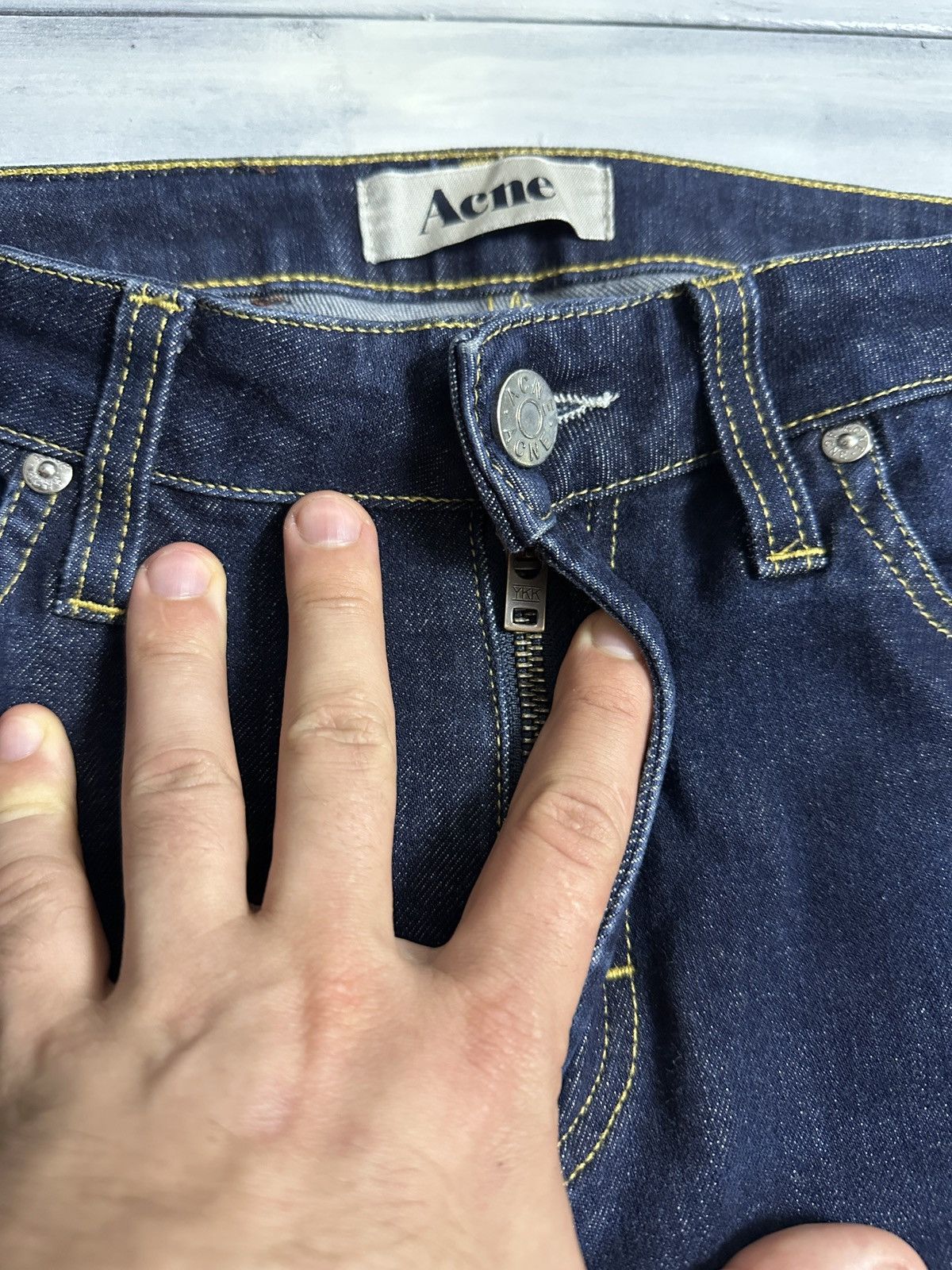 Acne Studios Rare Vintage Jeans Acne Studios WMN Luxury Size 25/32. Size 25" / US 0 / IT 36 - 3 Thumbnail
