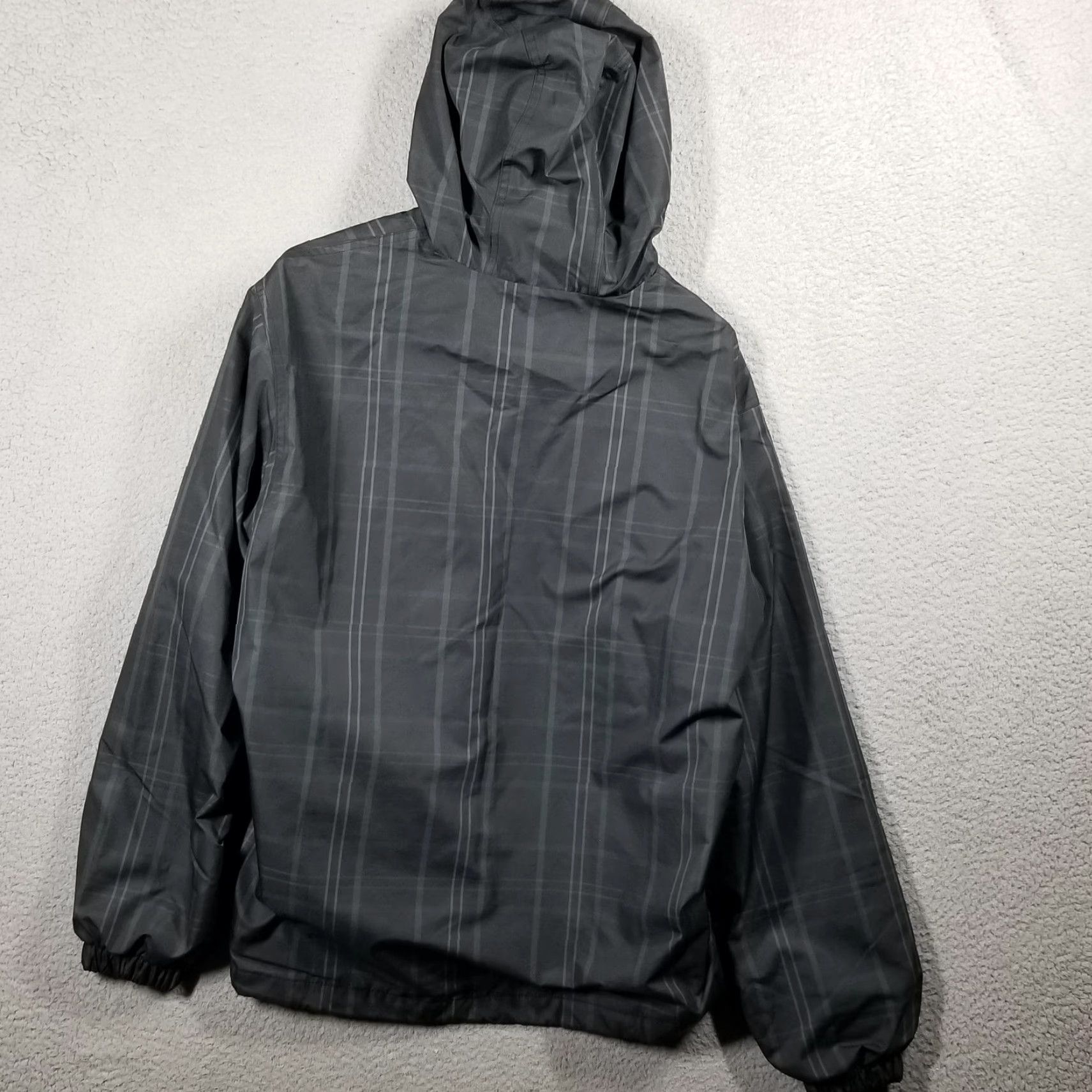 Nike Nike SB 1/2 Zip Windbreaker Jacket Black Plaid CK5313-010 XS? Size US M / EU 48-50 / 2 - 2 Thumbnail