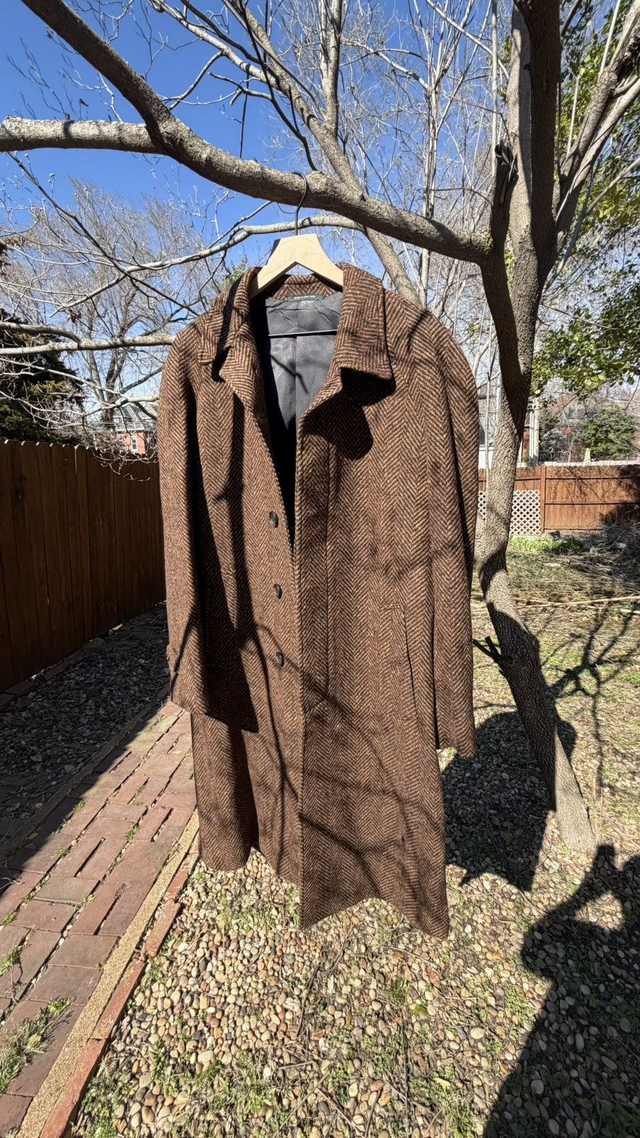 Aime Leon Dore Wool Herringbone Topcoat Size US S / EU 44-46 / 1 - 1 Thumbnail