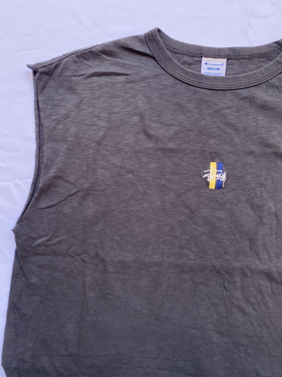 Stussy Stussy x Champion Crop Off Boxy Tee Size US M / EU 48-50 / 2 - 3 Thumbnail