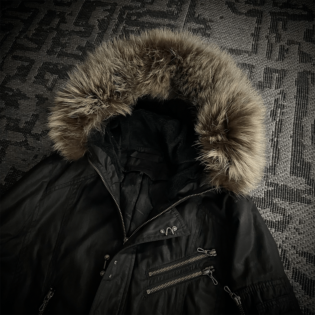 ジャケット・アウター fuga rare fur jacket 00s archive fuga rare