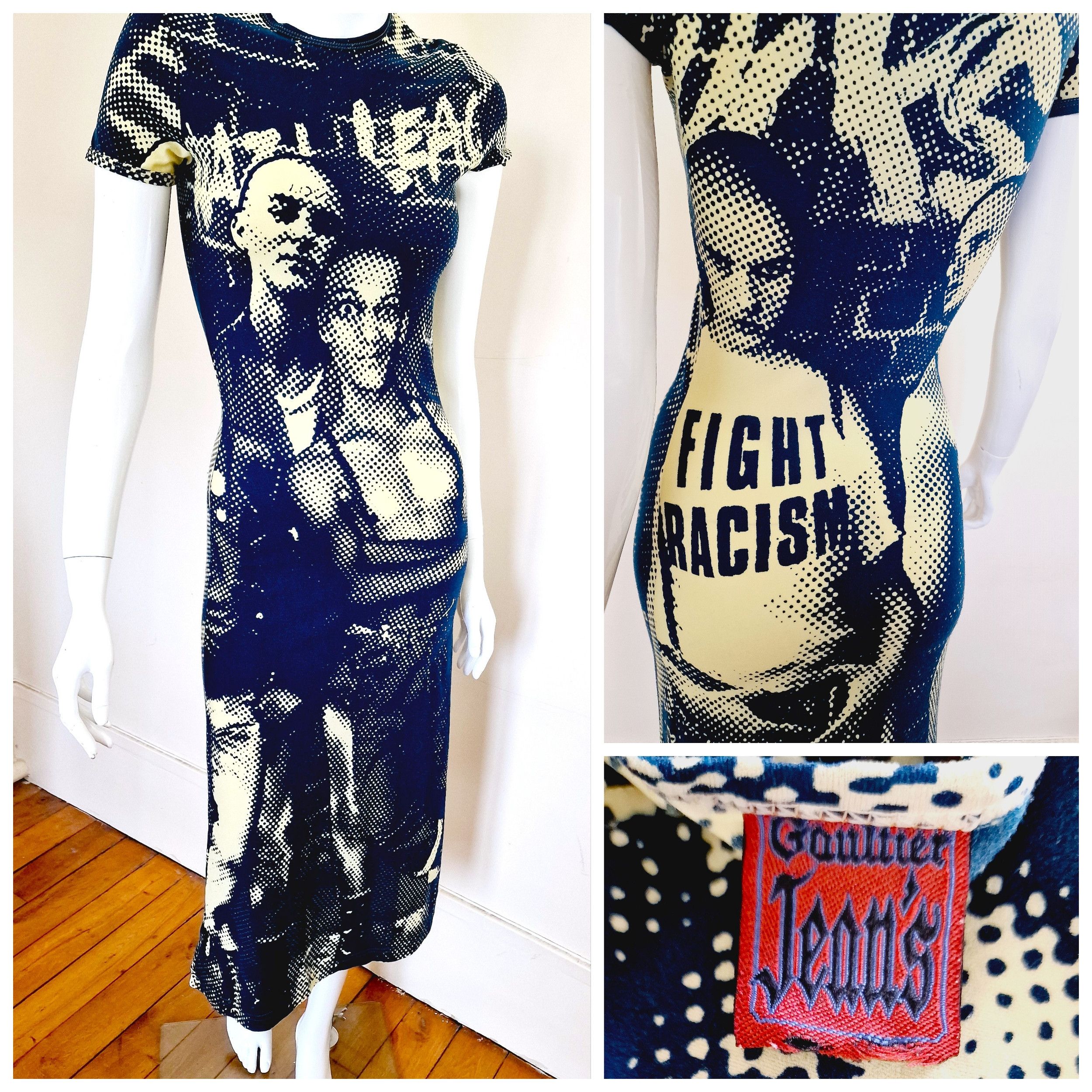 Jean Paul Gaultier Jean Paul Gaultier Punk Fight Against Racism 1997 Dress Size M / US 6-8 / IT 42-44 - 1 Thumbnail