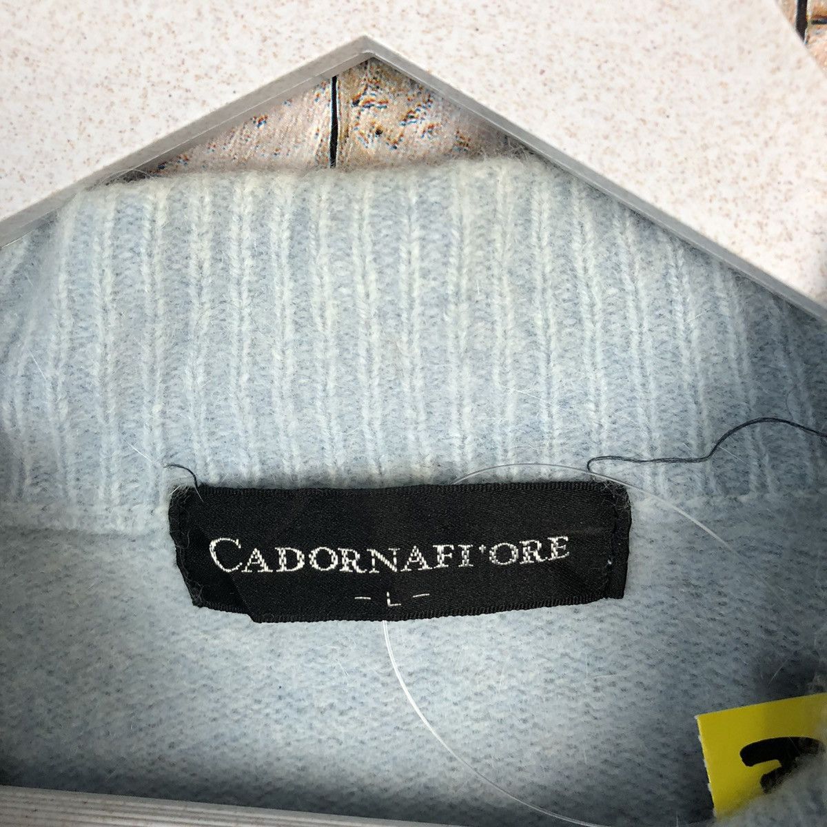 Homespun Knitwear × Japanese Brand Cadornafiore puppy dog Blue vintage Knitwear #A1064 Size XS / US 0-2 / IT 36-38 - 10 Thumbnail