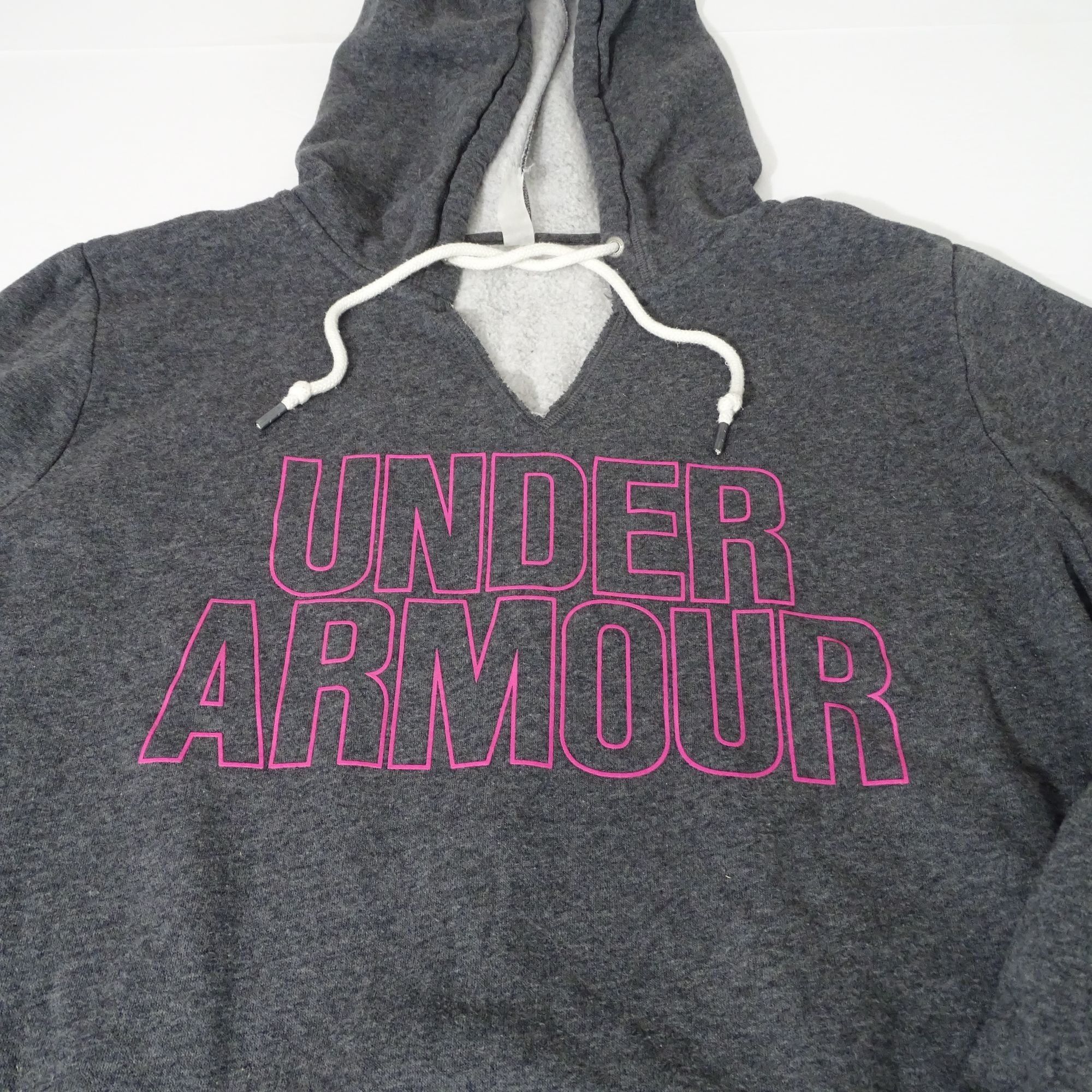 Under Armour Under Armour Hoodie Pullover Sweatshirt Size M Gray Fleece Size M / US 6-8 / IT 42-44 - 2 Thumbnail