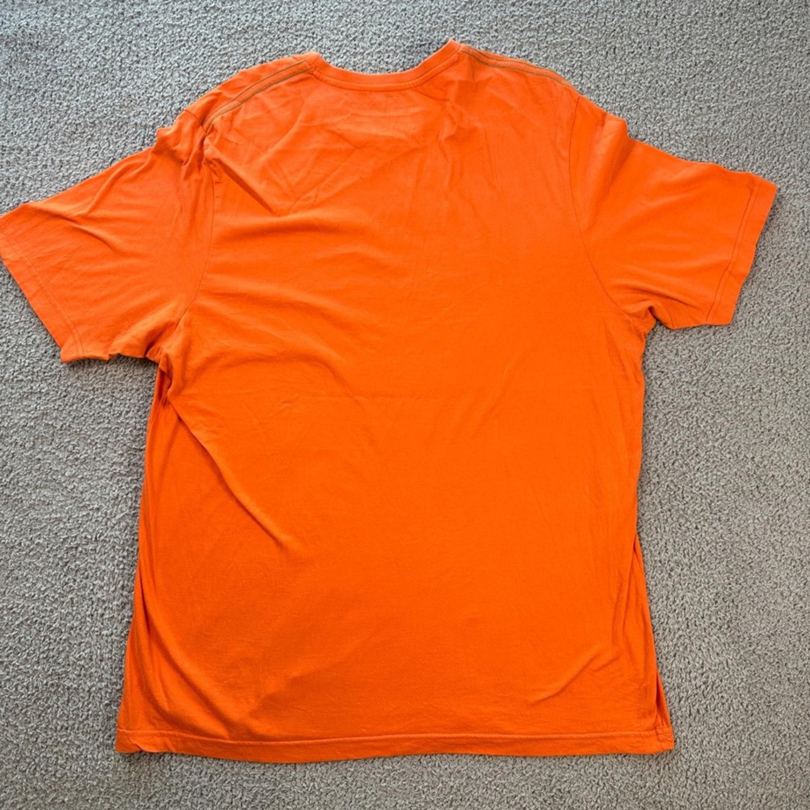 Sean John Sean John Y2K Mens 2XL Orange Gold Foil T-Shirt Short Sleeve Size US XXL / EU 58 / 5 - 5 Thumbnail