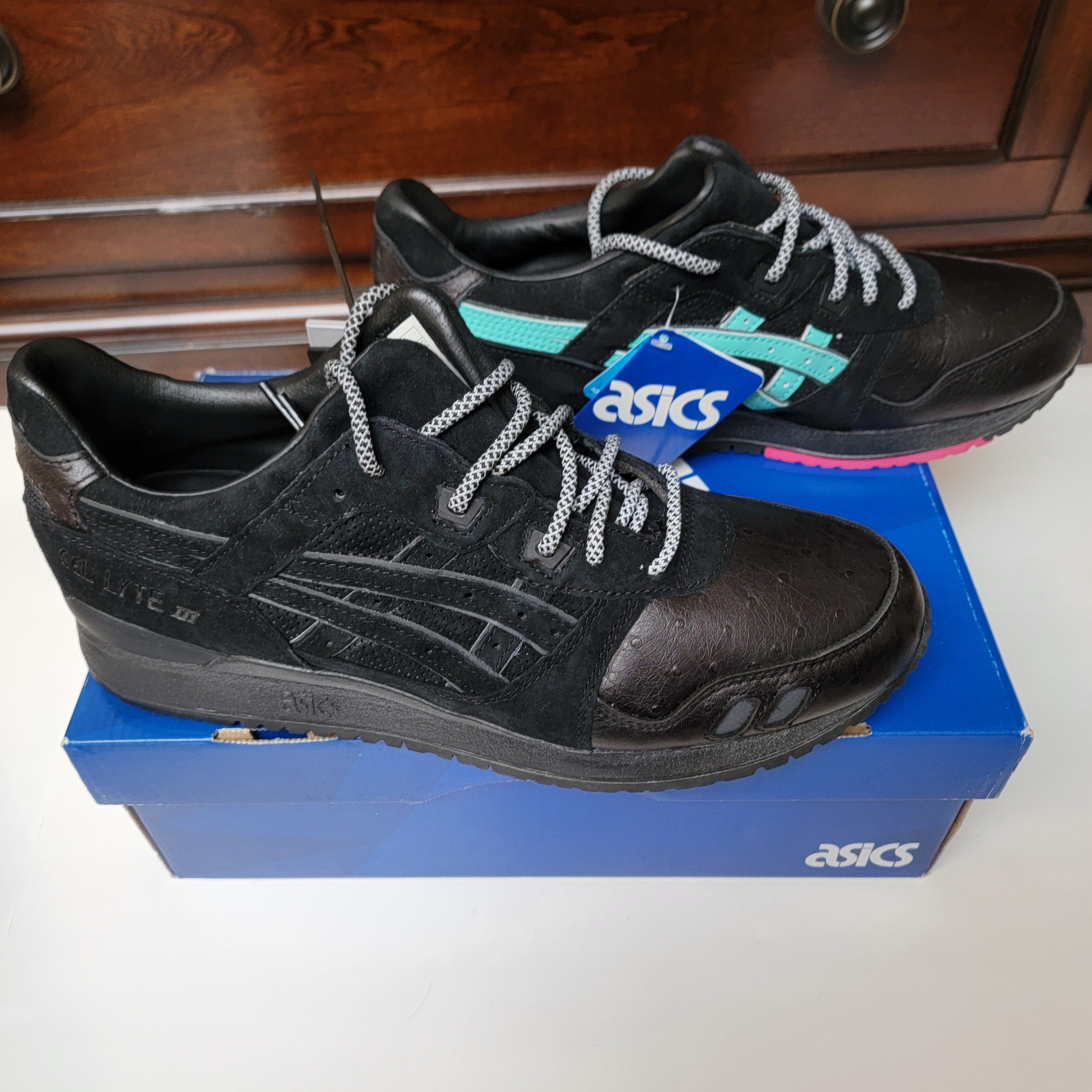 Asics SoleFly Asics Gel-Lyte III 3 Night Haven 3M Miami Art Basel Size US 10.5 / EU 43-44 - 3 Thumbnail