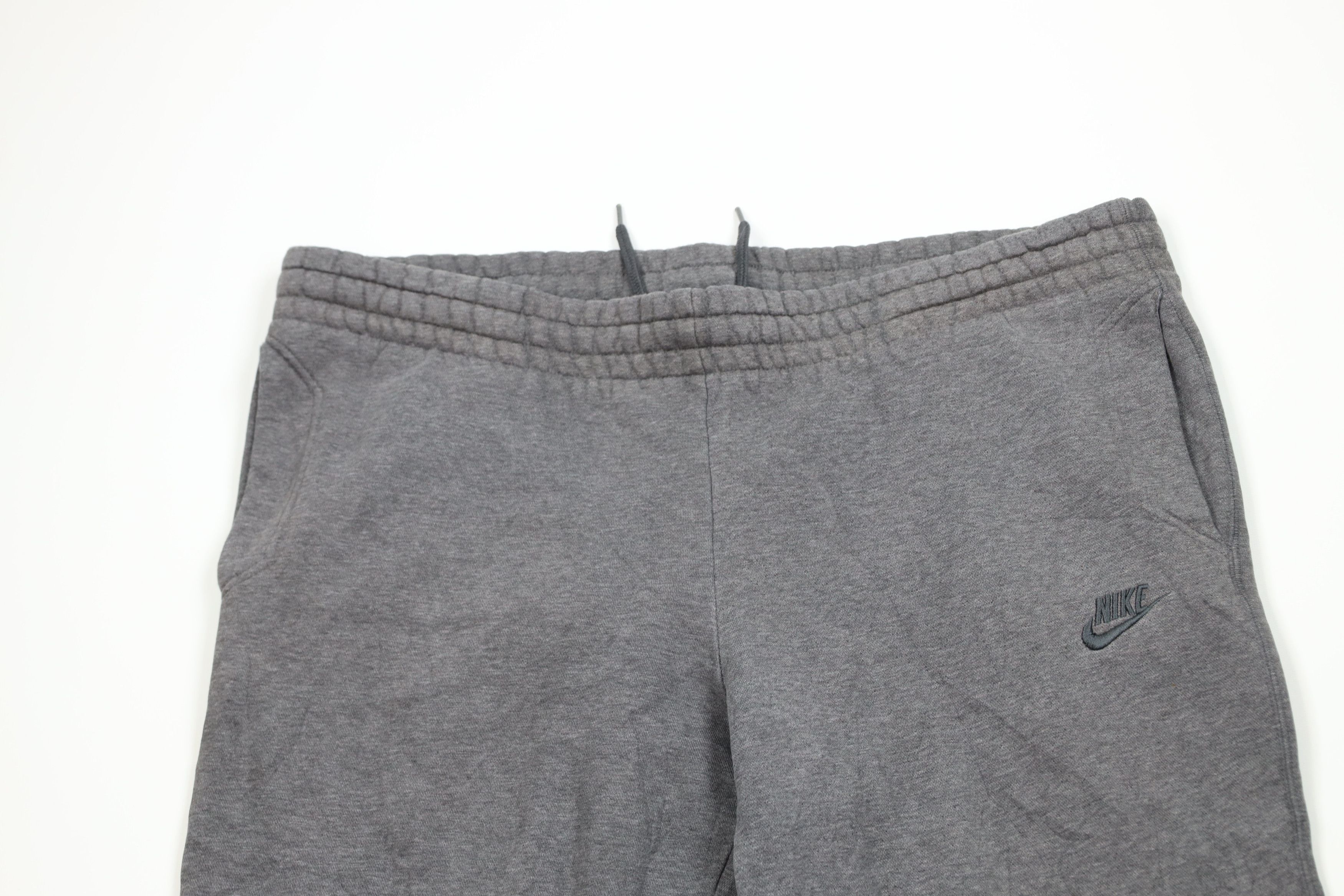 Nike Vintage Nike Scott Mini Swoosh Wide Leg Sweatpants Gray Size US 34 / EU 50 - 2 Thumbnail