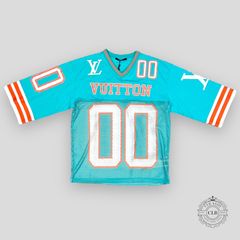 Louis Vuitton 2022 Hockey Jersey T-Shirt w/ Tags - Blue T-Shirts